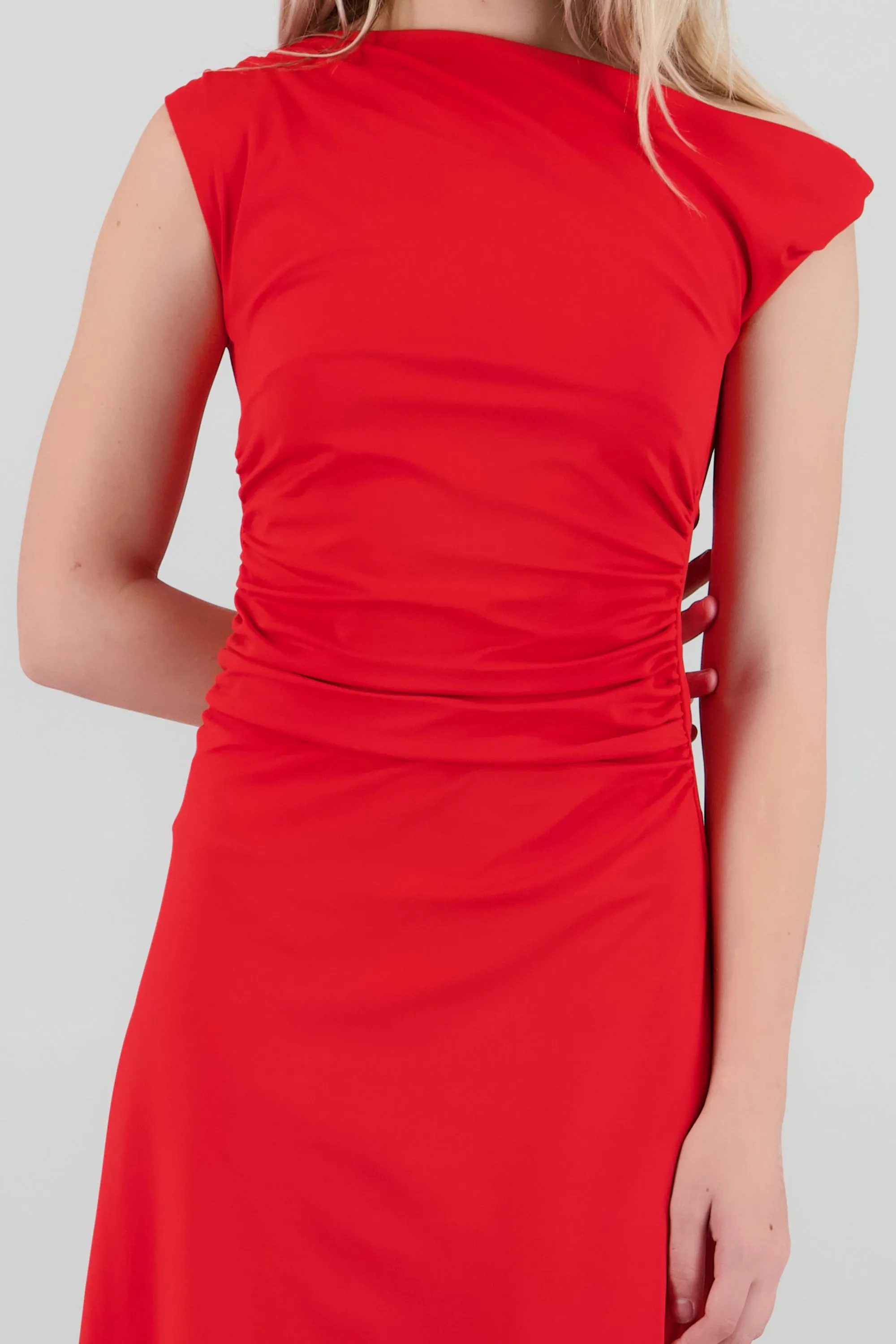 VESTIDO MIDI HOMBRO ASIMETRICO HYPSTERS sold by Shasa product image thumbnail 5