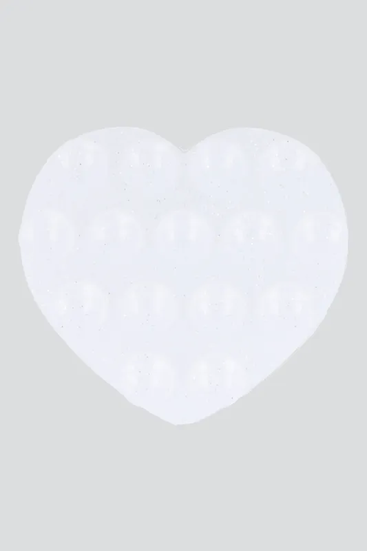 Ventosa para cel corazón glitter sold by Shasa