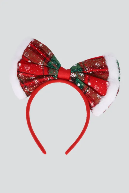 Diadema moño navidad sold by Shasa