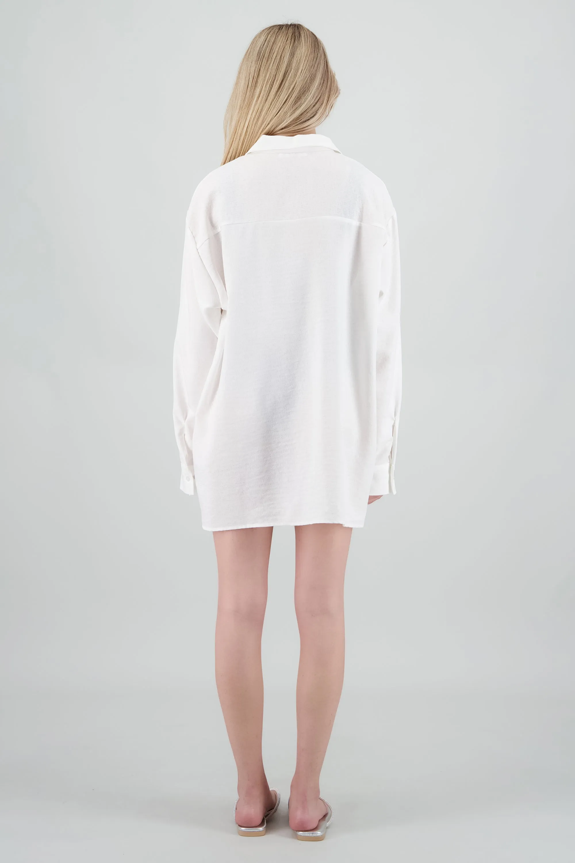 Vestido Camisero manga larga ligera sold by Shasa product image thumbnail 4