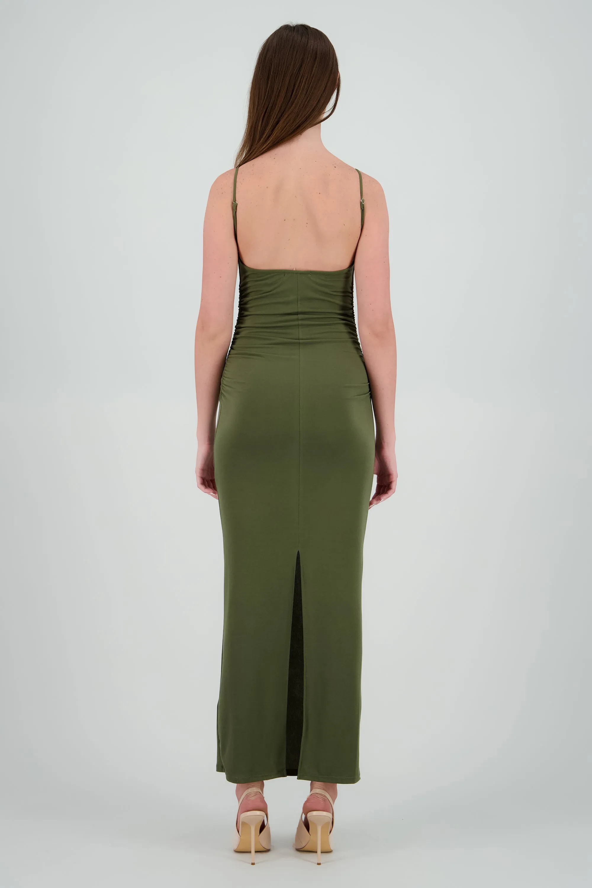 Vestido maxi mesh drapeado tirantes sold by Shasa product image thumbnail 4