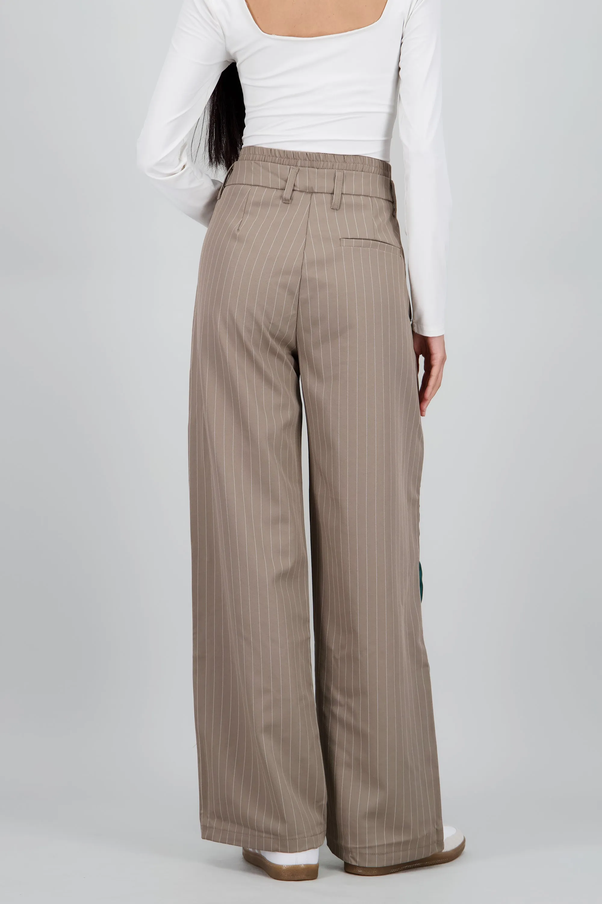 Pantalon recto doble pretina detalle raya sold by Shasa product image thumbnail 4