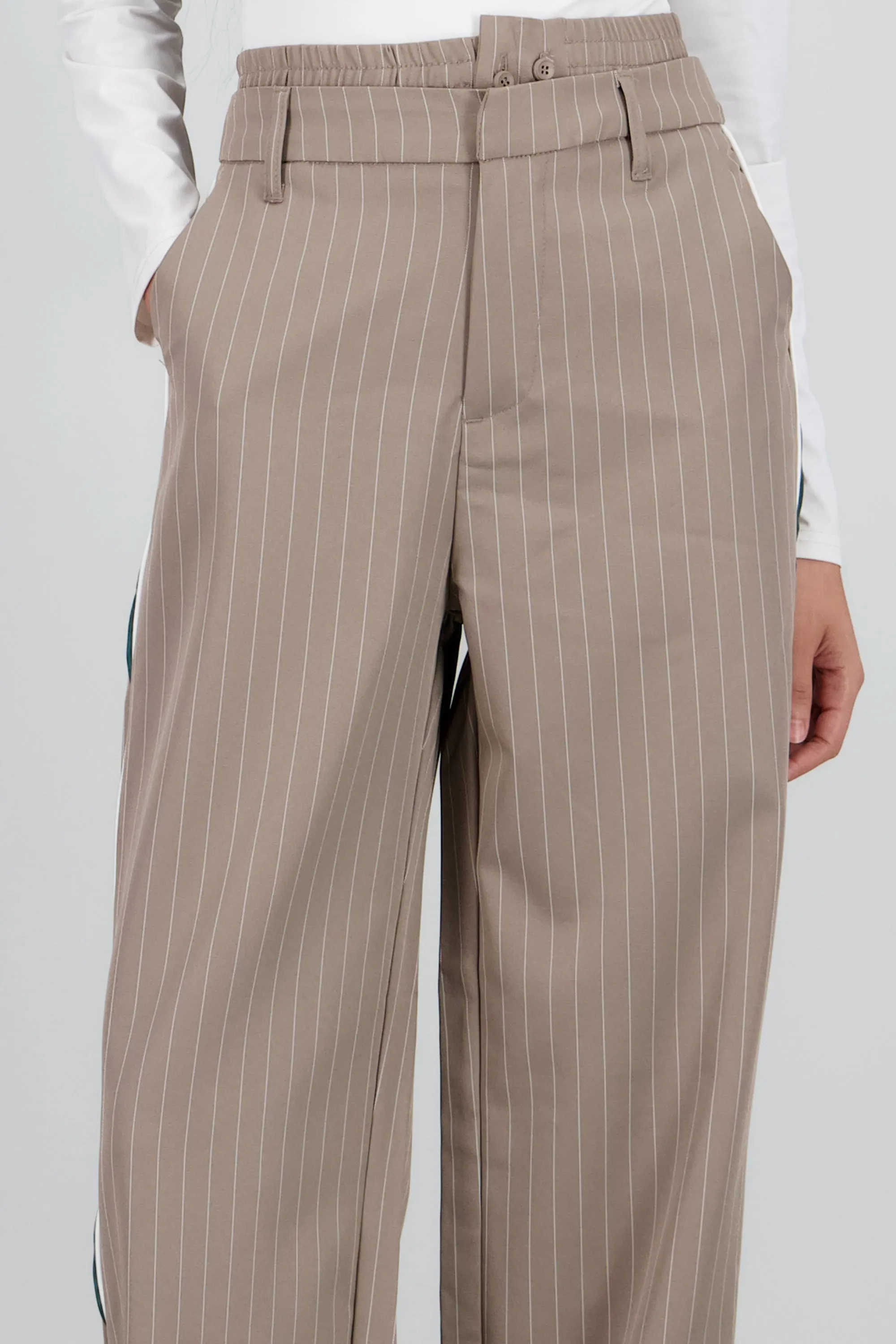Pantalon recto doble pretina detalle raya sold by Shasa product image thumbnail 5