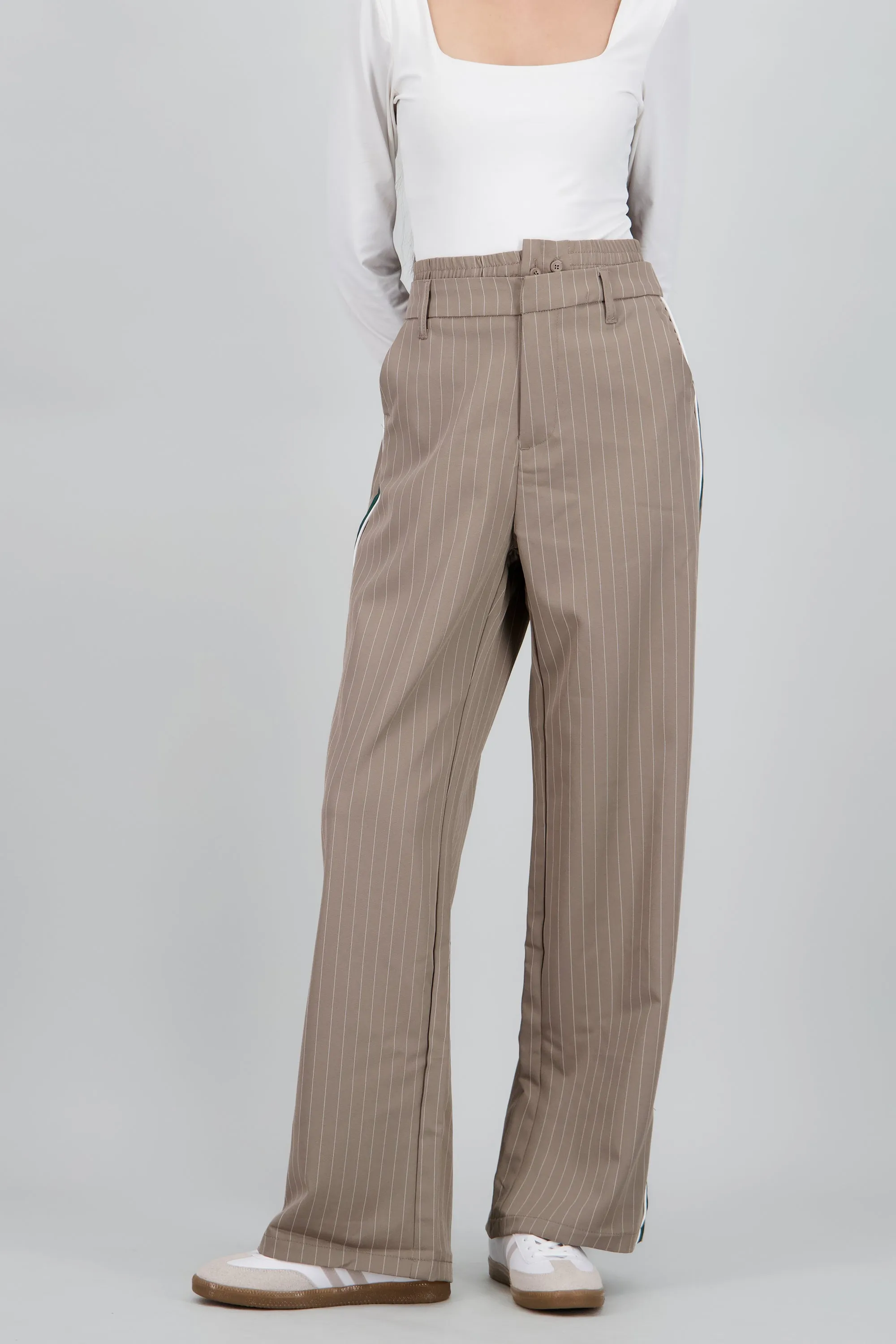 Pantalon recto doble pretina detalle raya sold by Shasa product image thumbnail 2