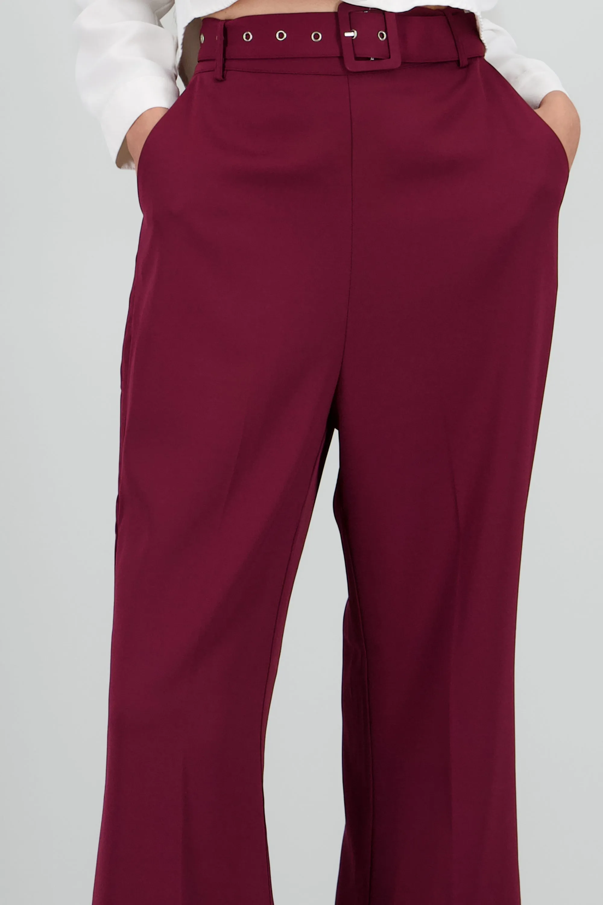 Pantalon flare detalle dobladillo sold by Shasa product image thumbnail 5