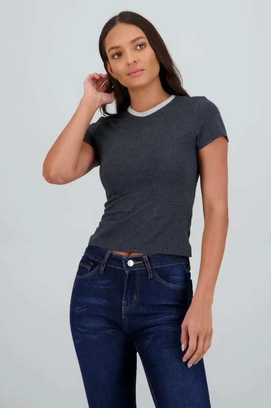 T-Shirt Cuello Redondo sold by Shasa