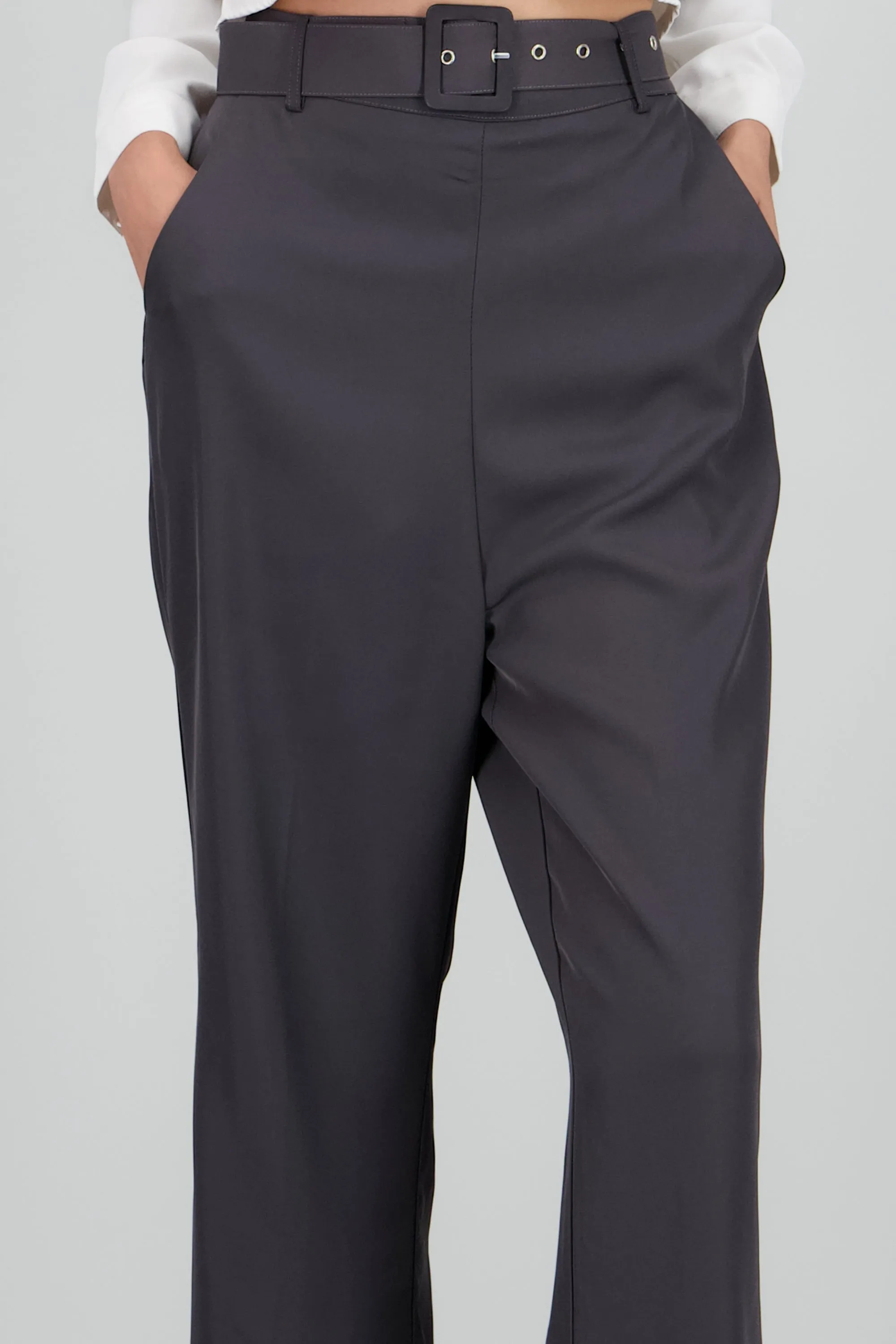 Pantalon flare detalle dobladillo sold by Shasa product image thumbnail 5