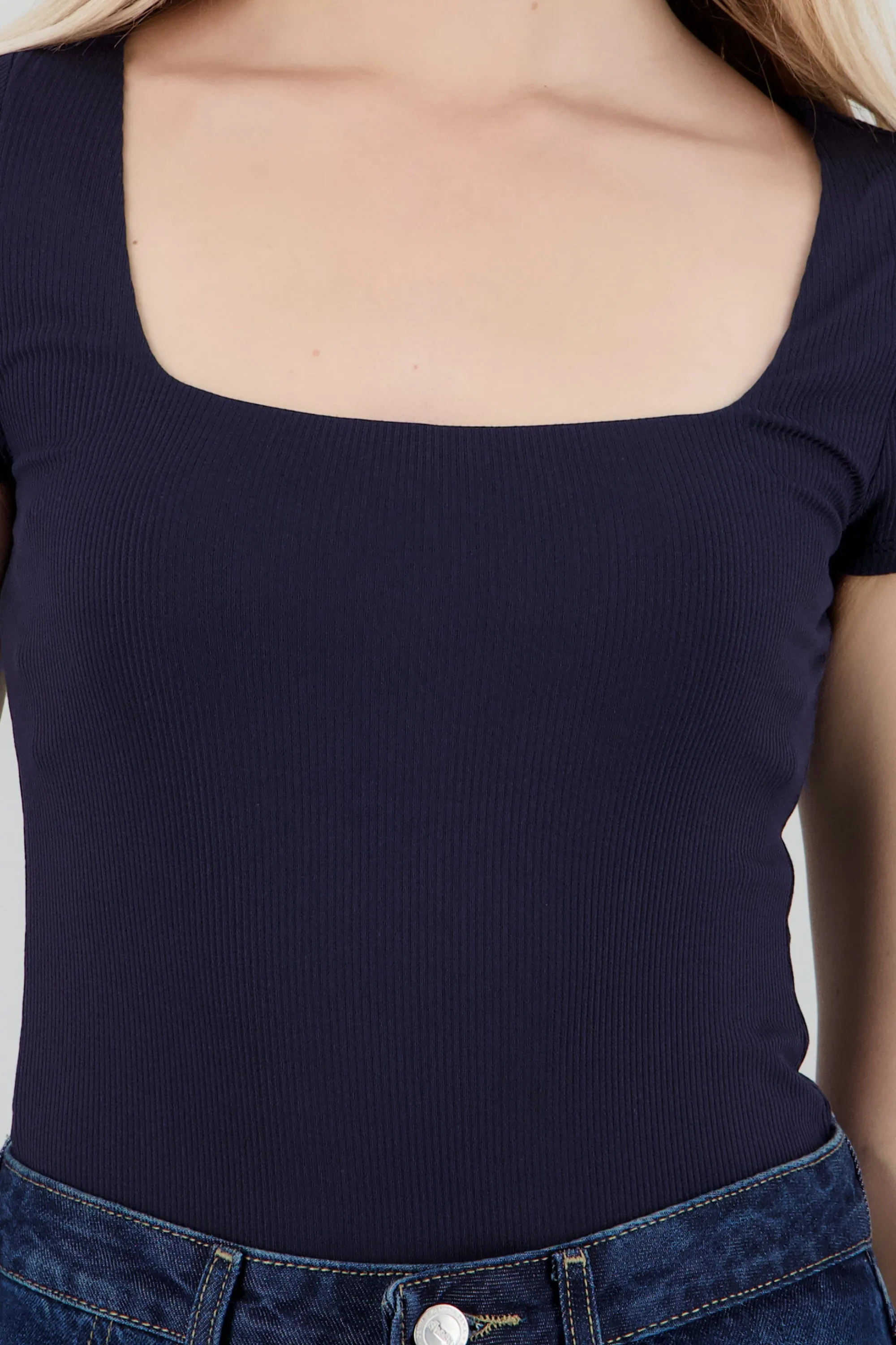 Body doble tela liso manga corta sold by Shasa product image thumbnail 5