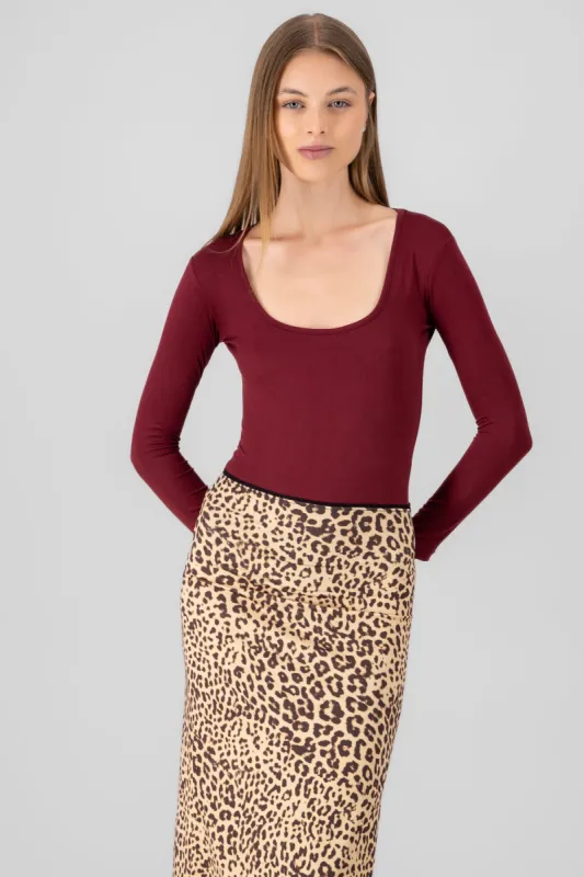 Bodysuit Liso Cuello Scoop sold by Shasa