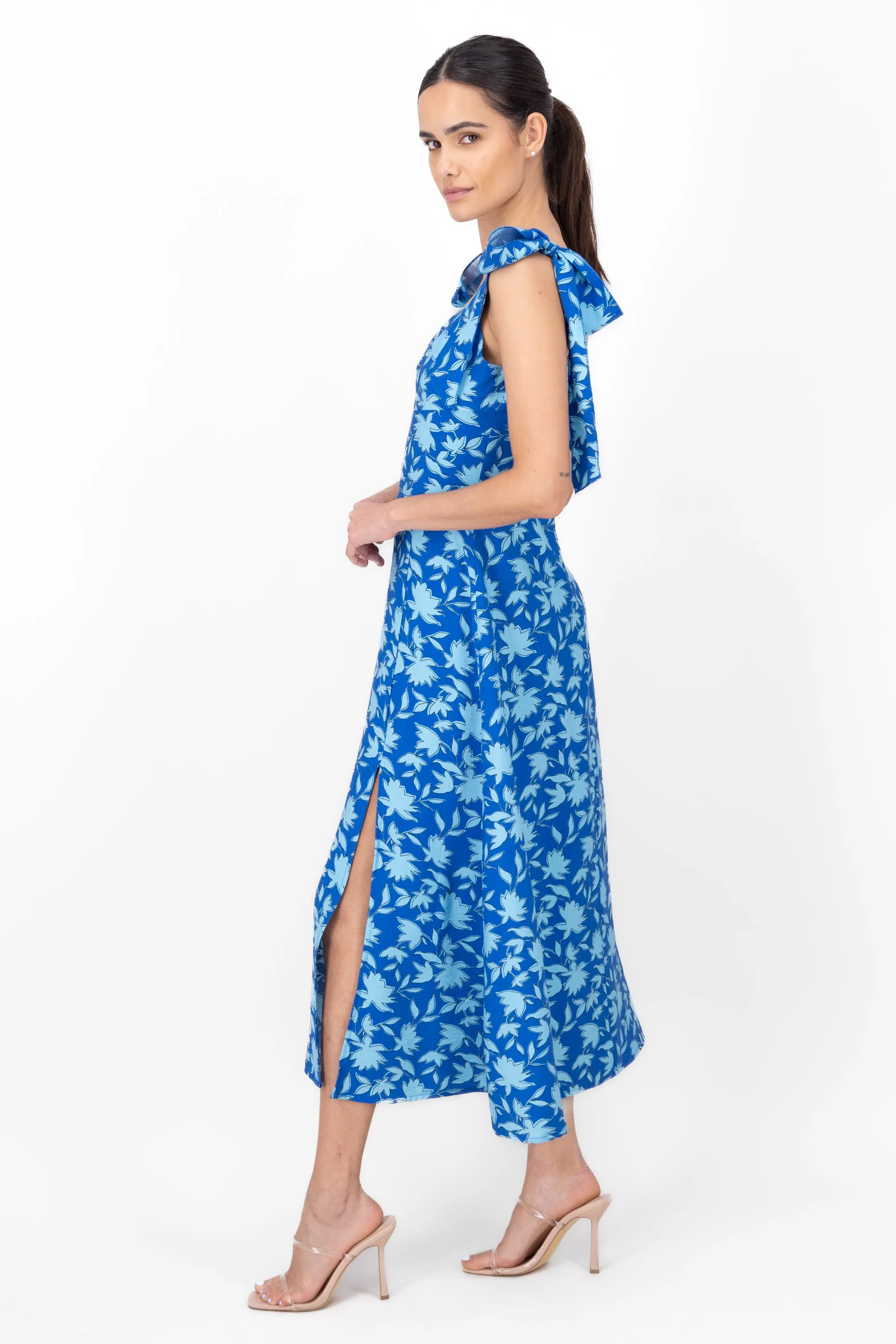 Vestido maxi flores detalle tirantes sold by Shasa product image thumbnail 3