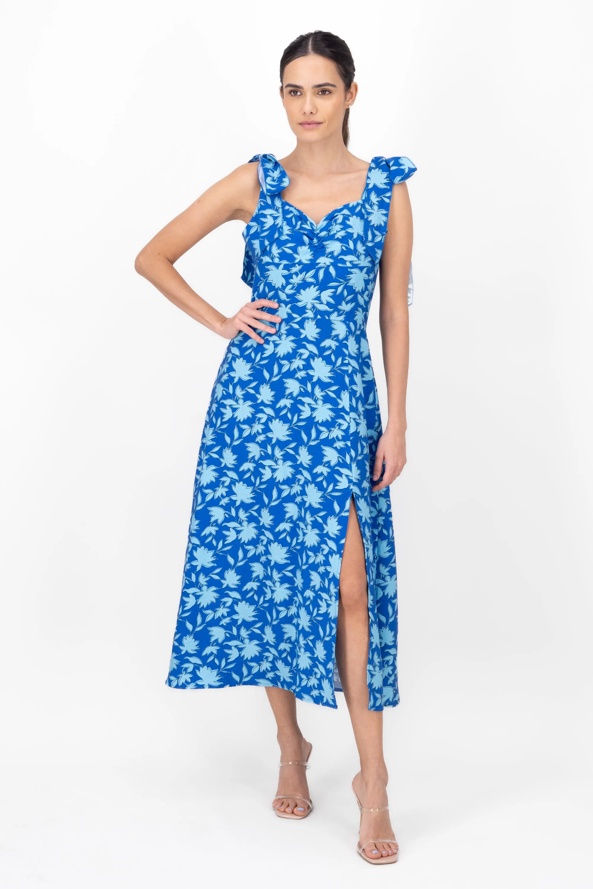 Vestido maxi flores detalle tirantes sold by Shasa product image thumbnail 2