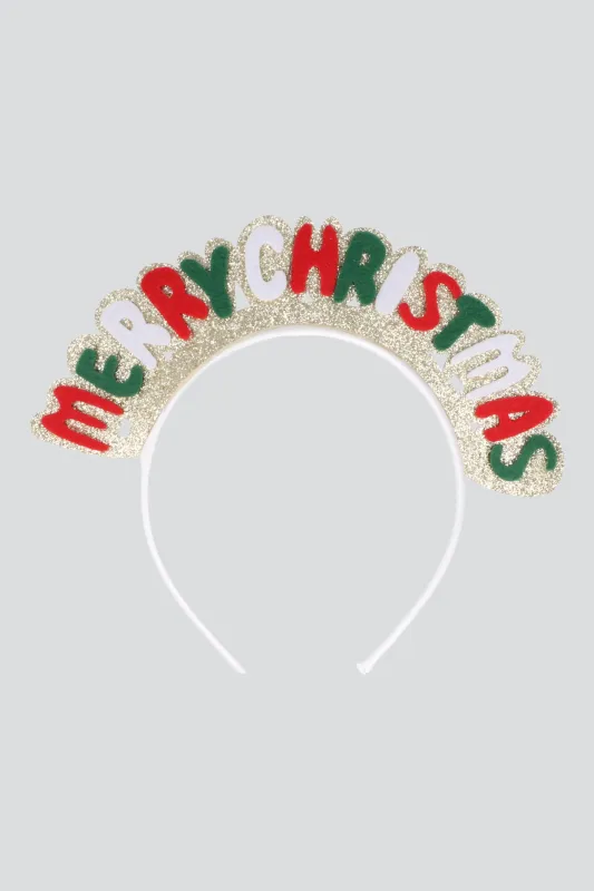 Diadema merry christmas sold by Shasa