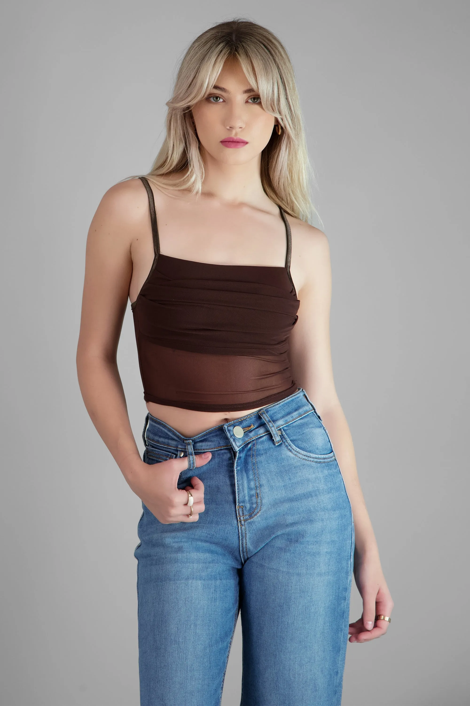 Top mesh tirantes sold by Shasa