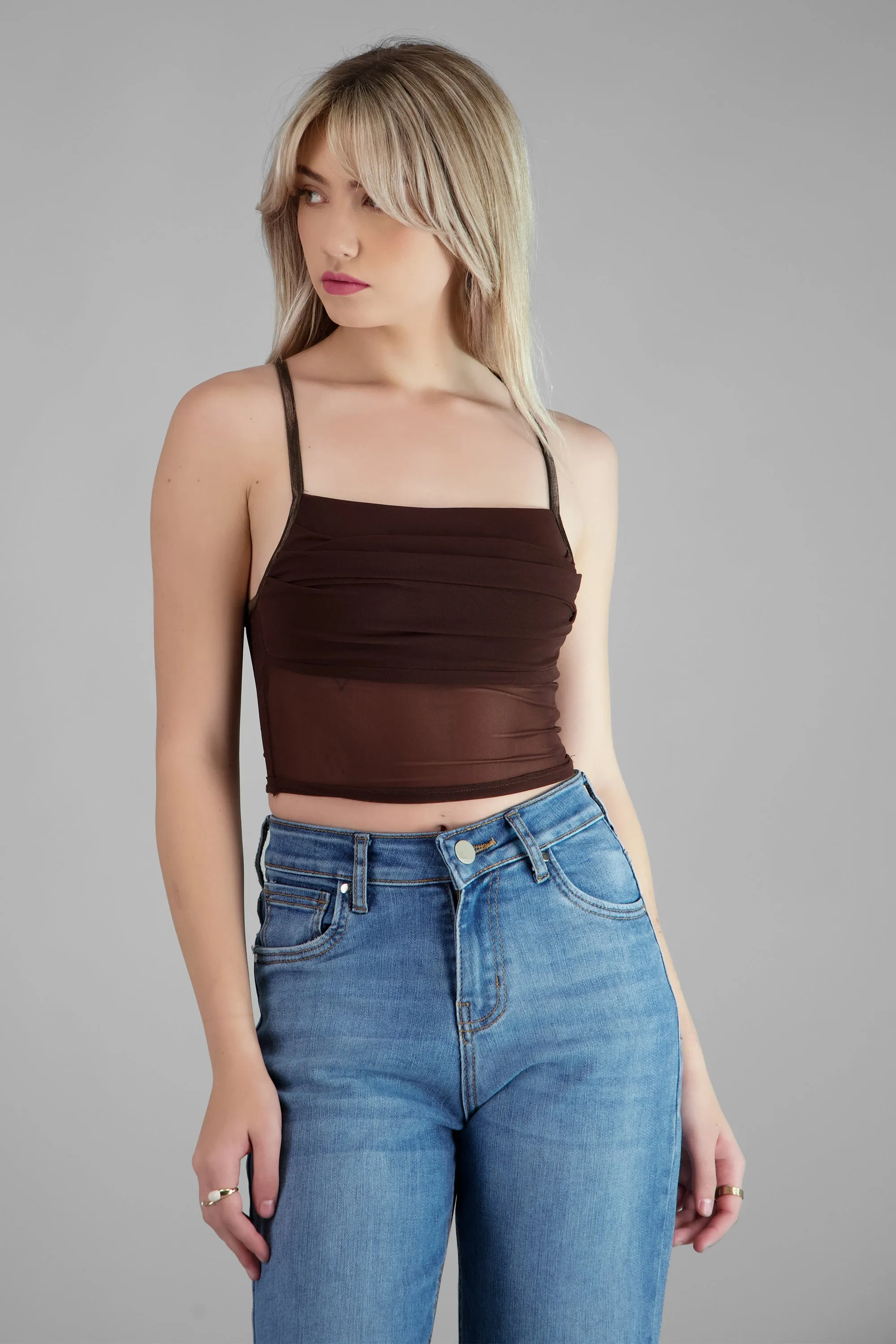 Top mesh tirantes sold by Shasa product image thumbnail 2