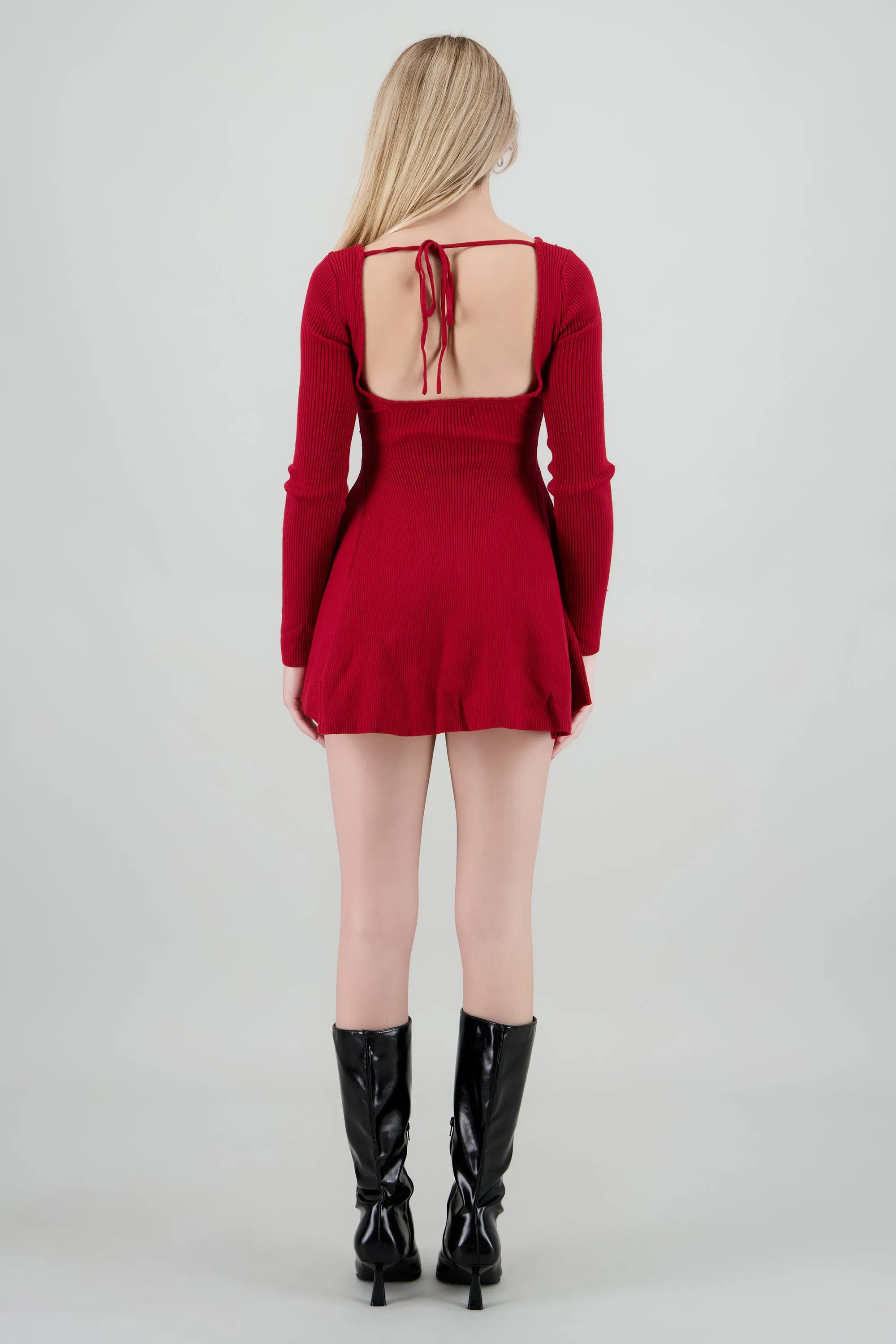 Vestido mini manga larga tejido sold by Shasa product image thumbnail 4