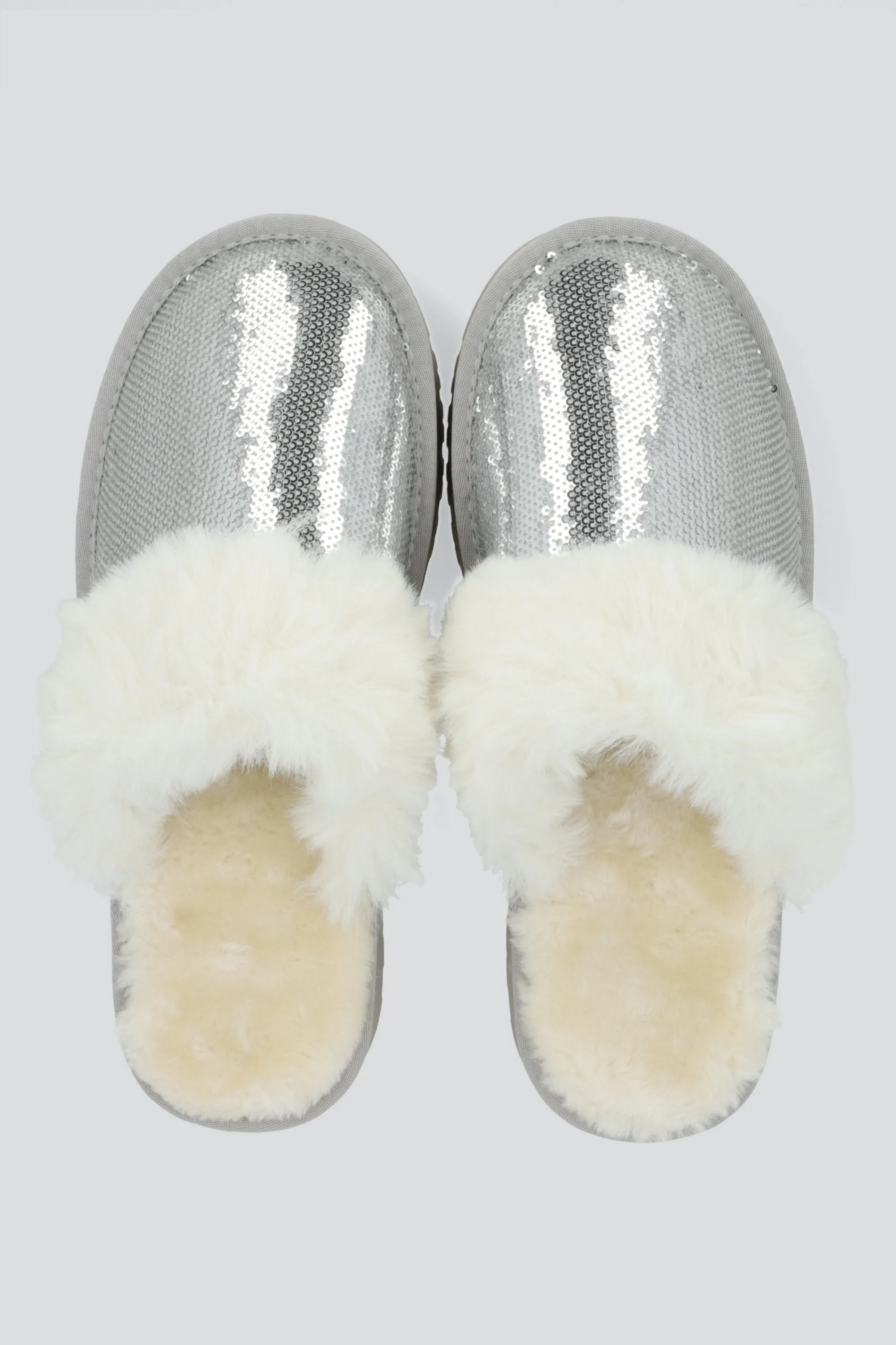 Pantufla peluda mula lentejuela sold by Shasa product image thumbnail 3