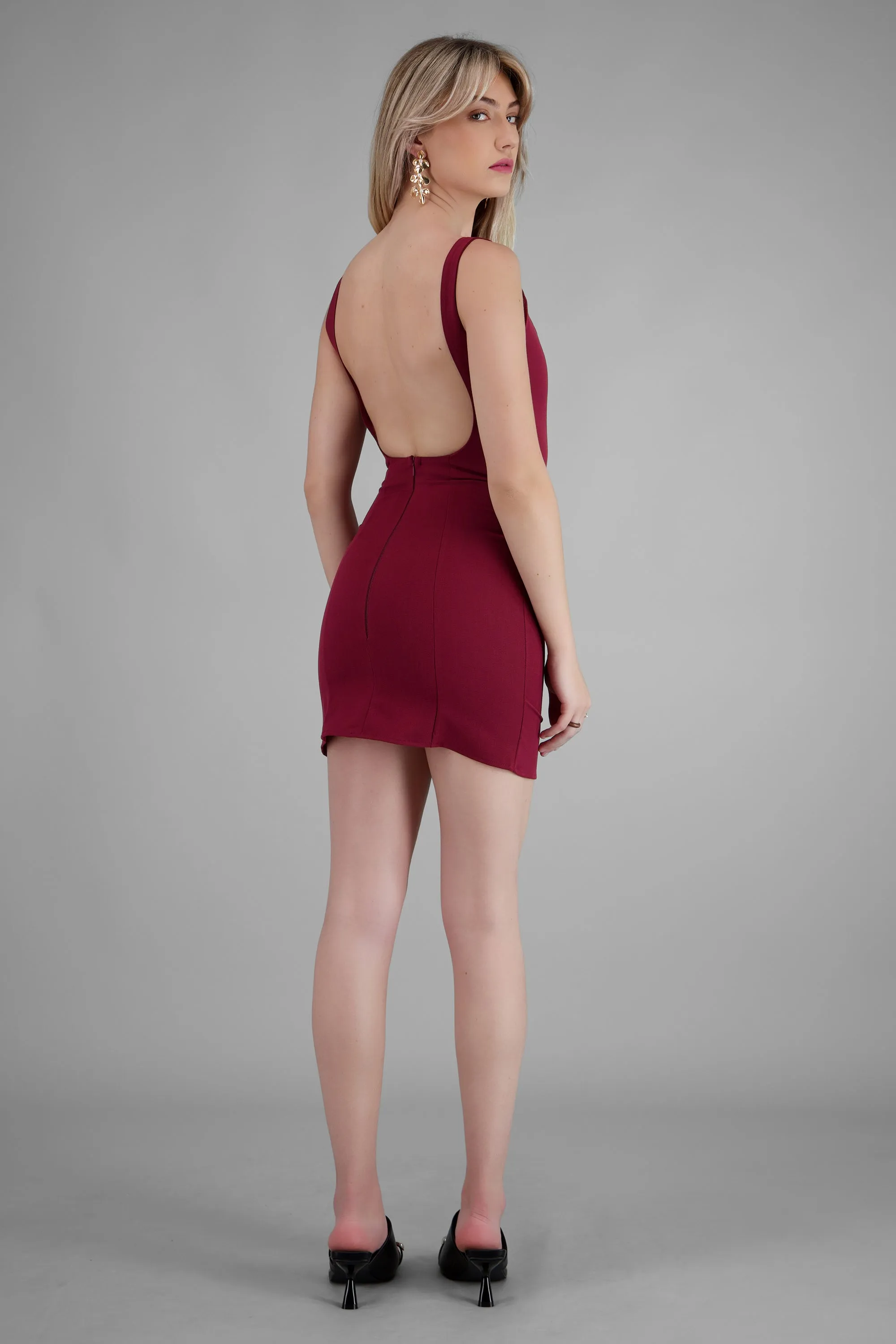 Vestido corto sin mangas con espalda baja sold by Shasa product image thumbnail 4