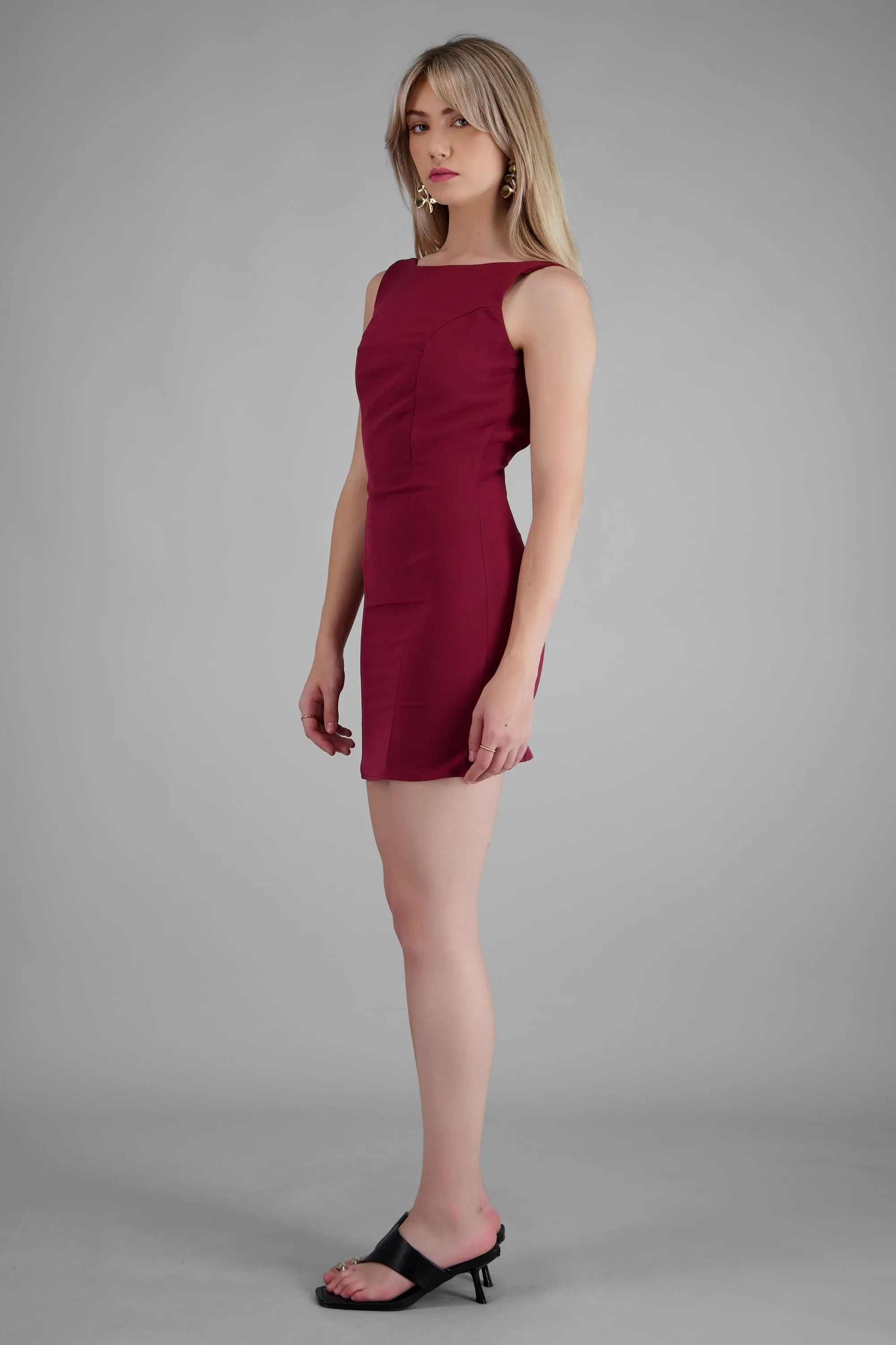 Vestido corto sin mangas con espalda baja sold by Shasa product image thumbnail 3