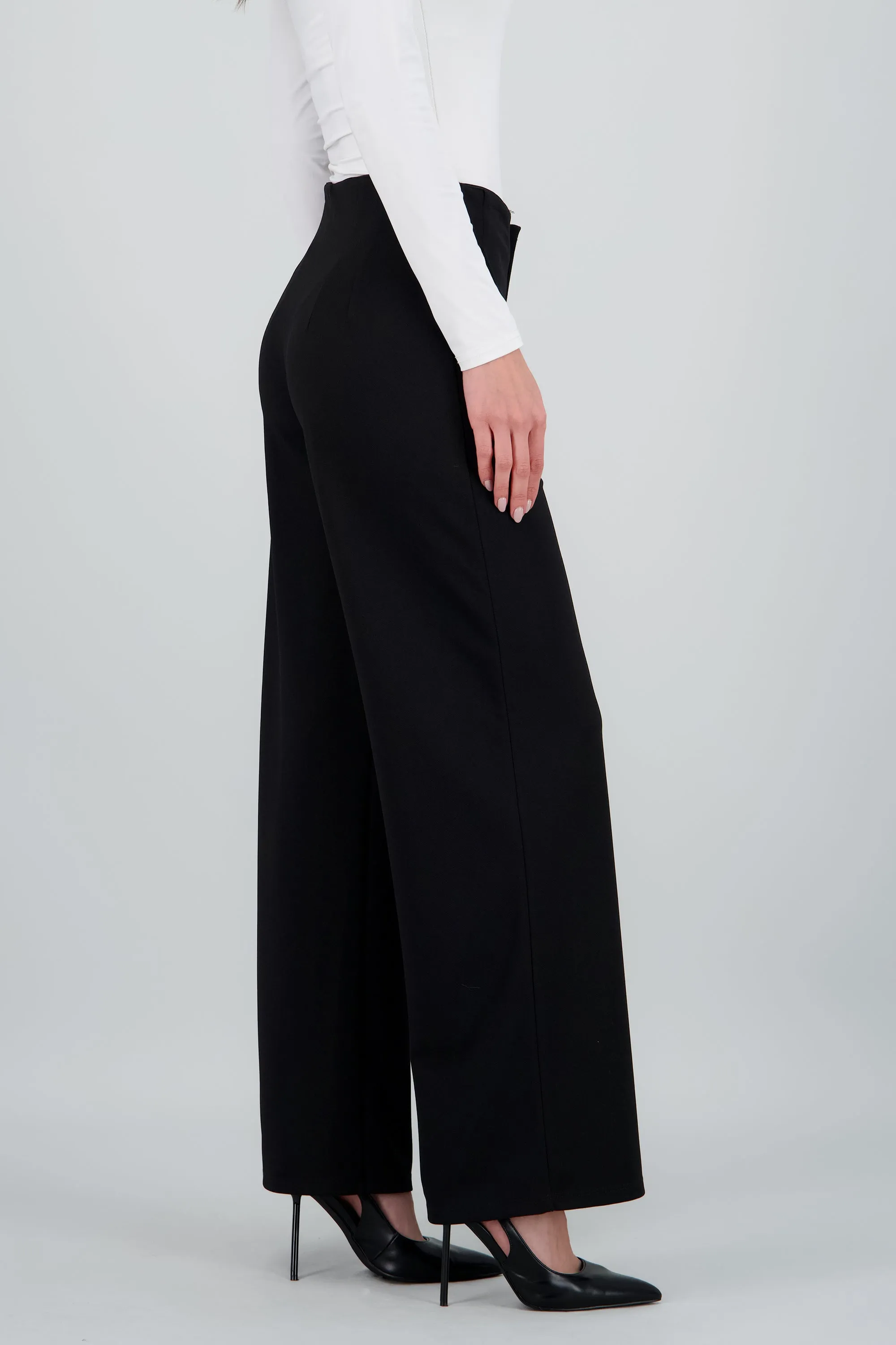 Pantalon recto liso sold by Shasa product image thumbnail 3