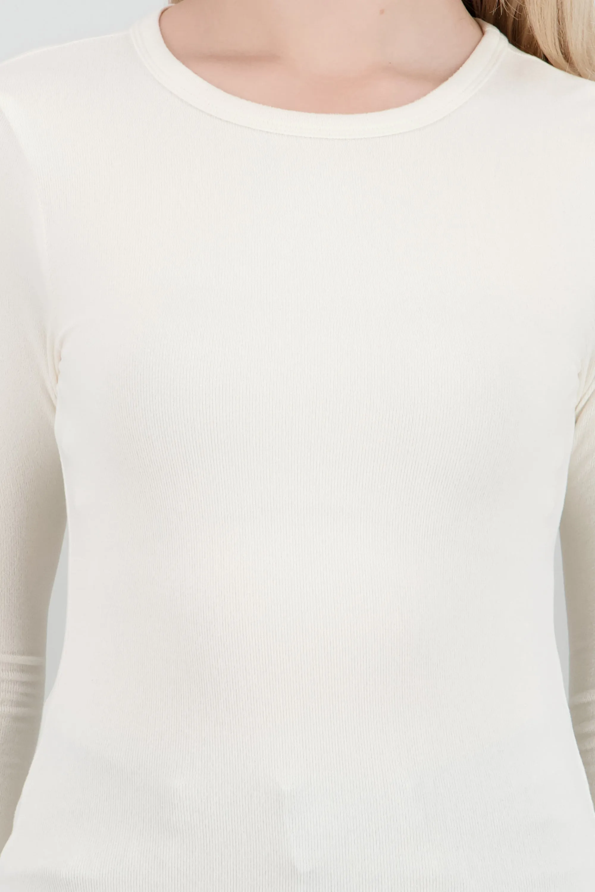 Top manga larga tacto suave sold by Shasa product image thumbnail 5