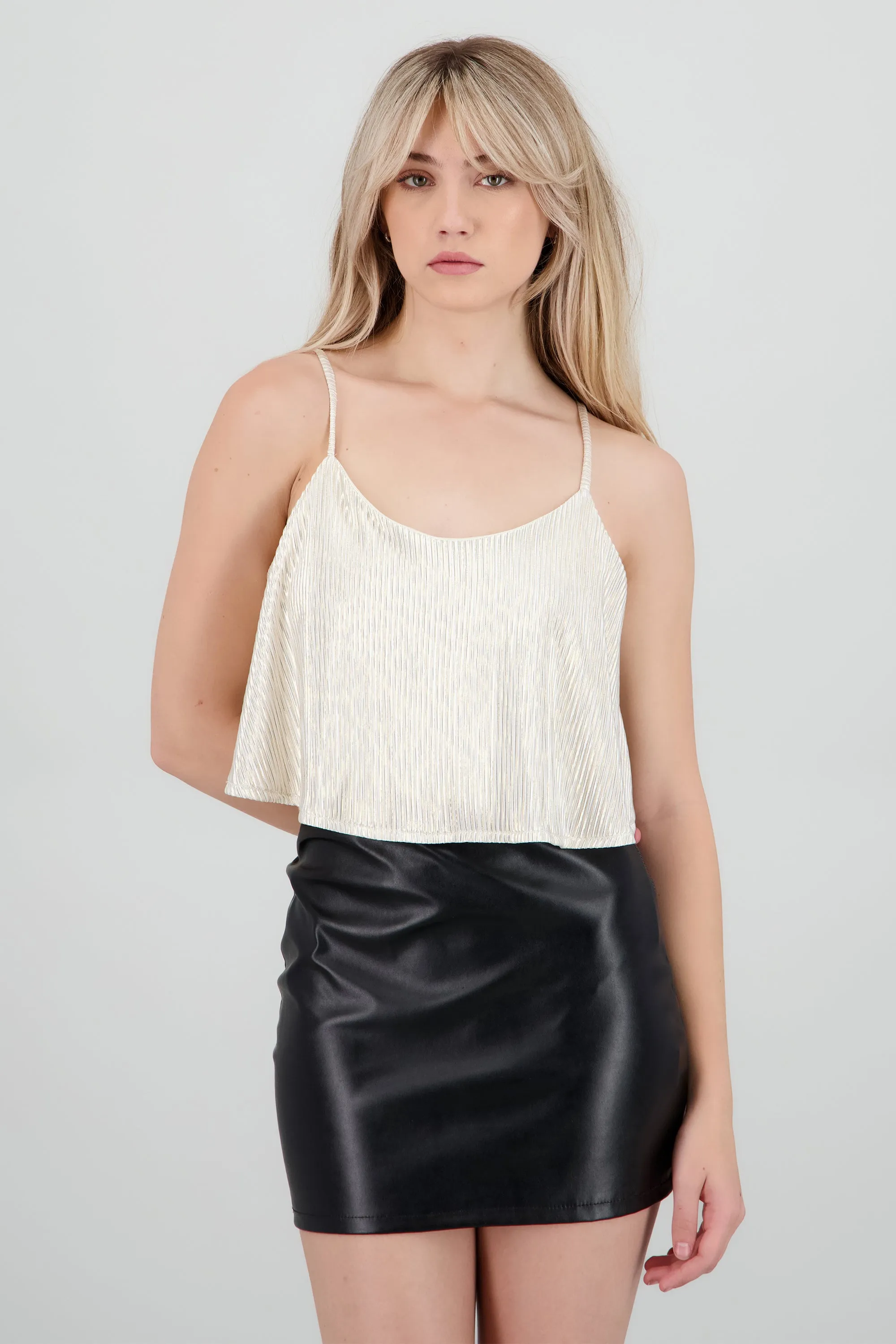 Top foil plisado de tirantes sold by Shasa product image thumbnail 2