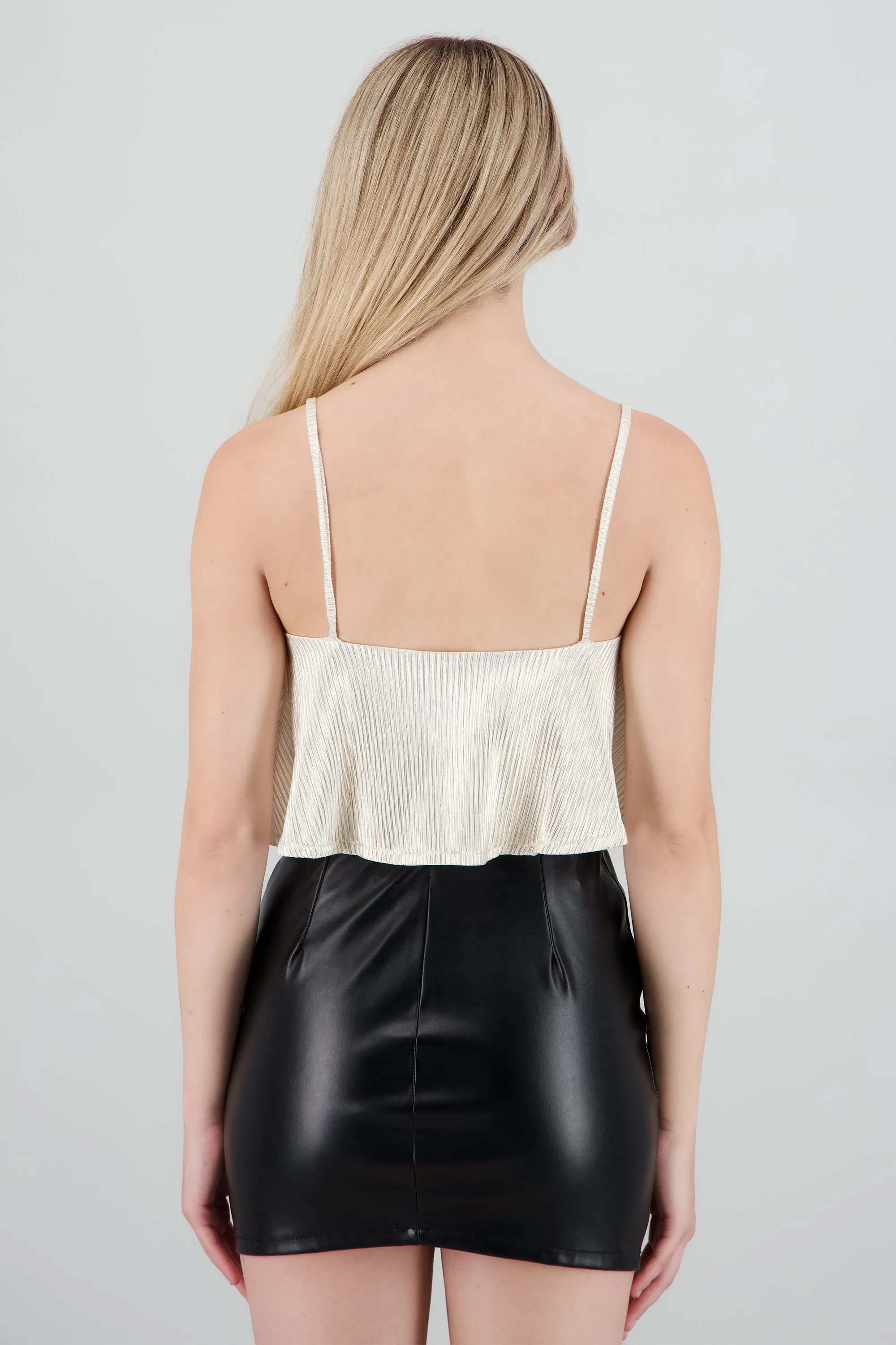 Top foil plisado de tirantes sold by Shasa product image thumbnail 4