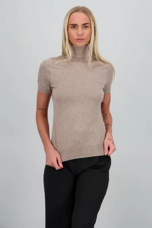 sueter manga corta cuello de tortuga sold by Shasa