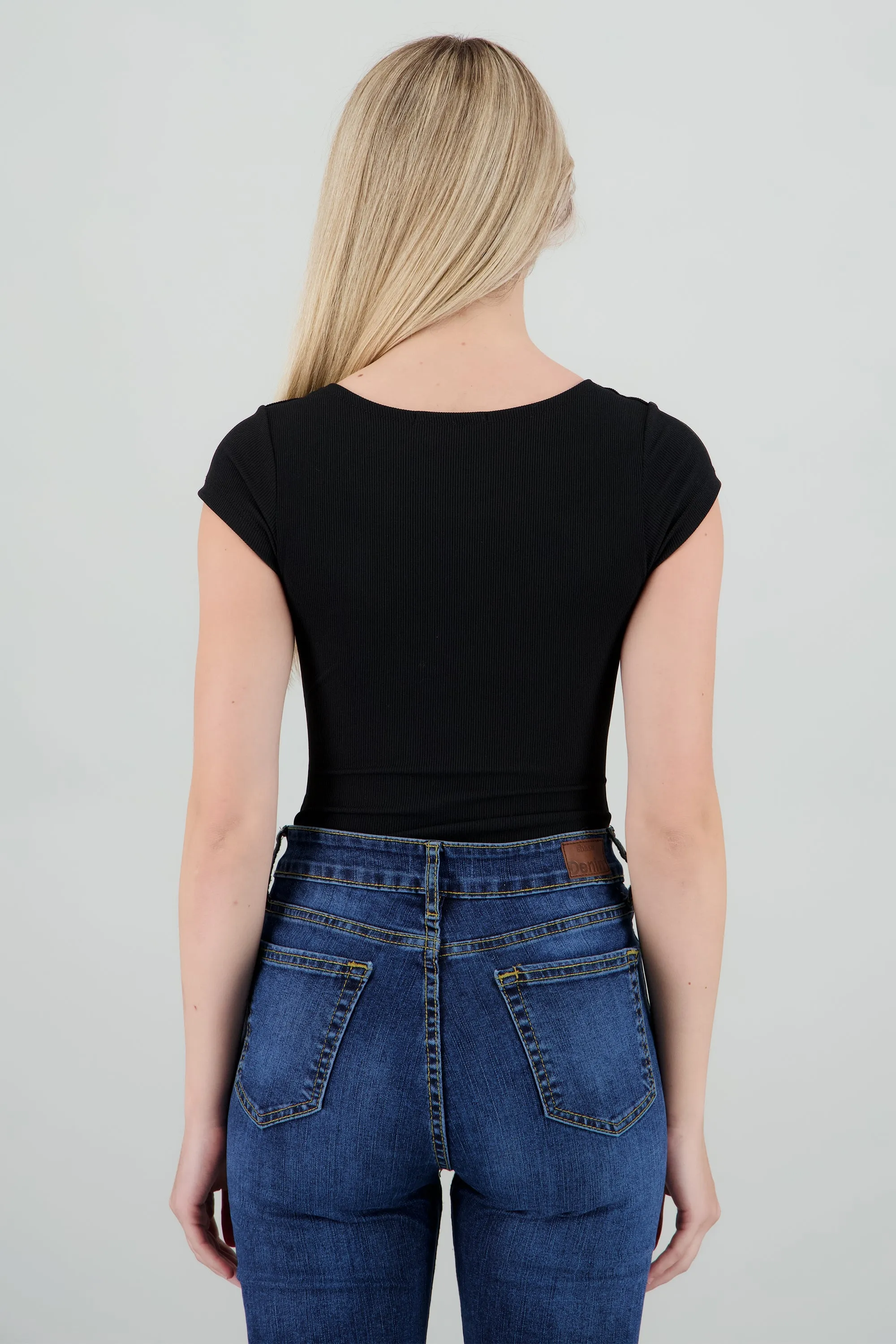 Body escote cuadrado rib sold by Shasa product image thumbnail 3