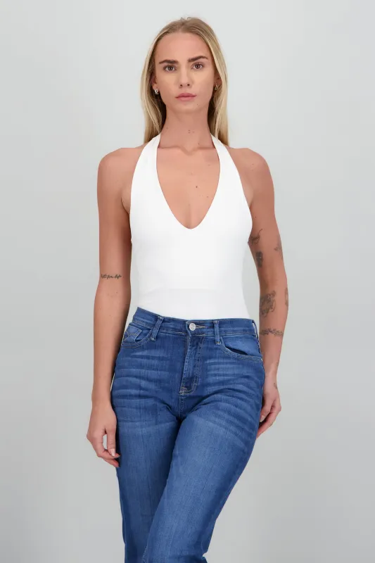 Body escote V halter sold by Shasa