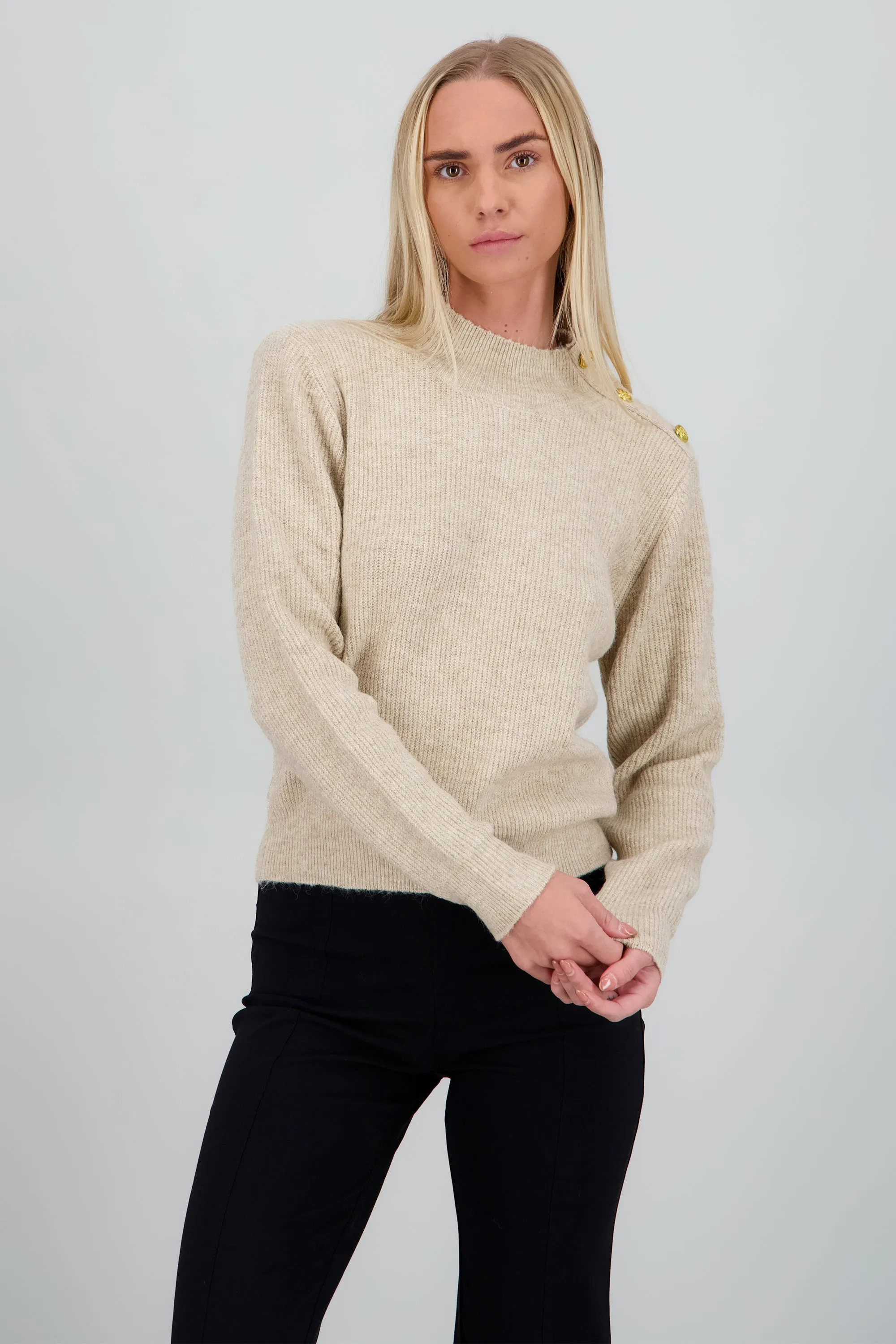 sueter cuello medio detalle botones sold by Shasa product image thumbnail 2