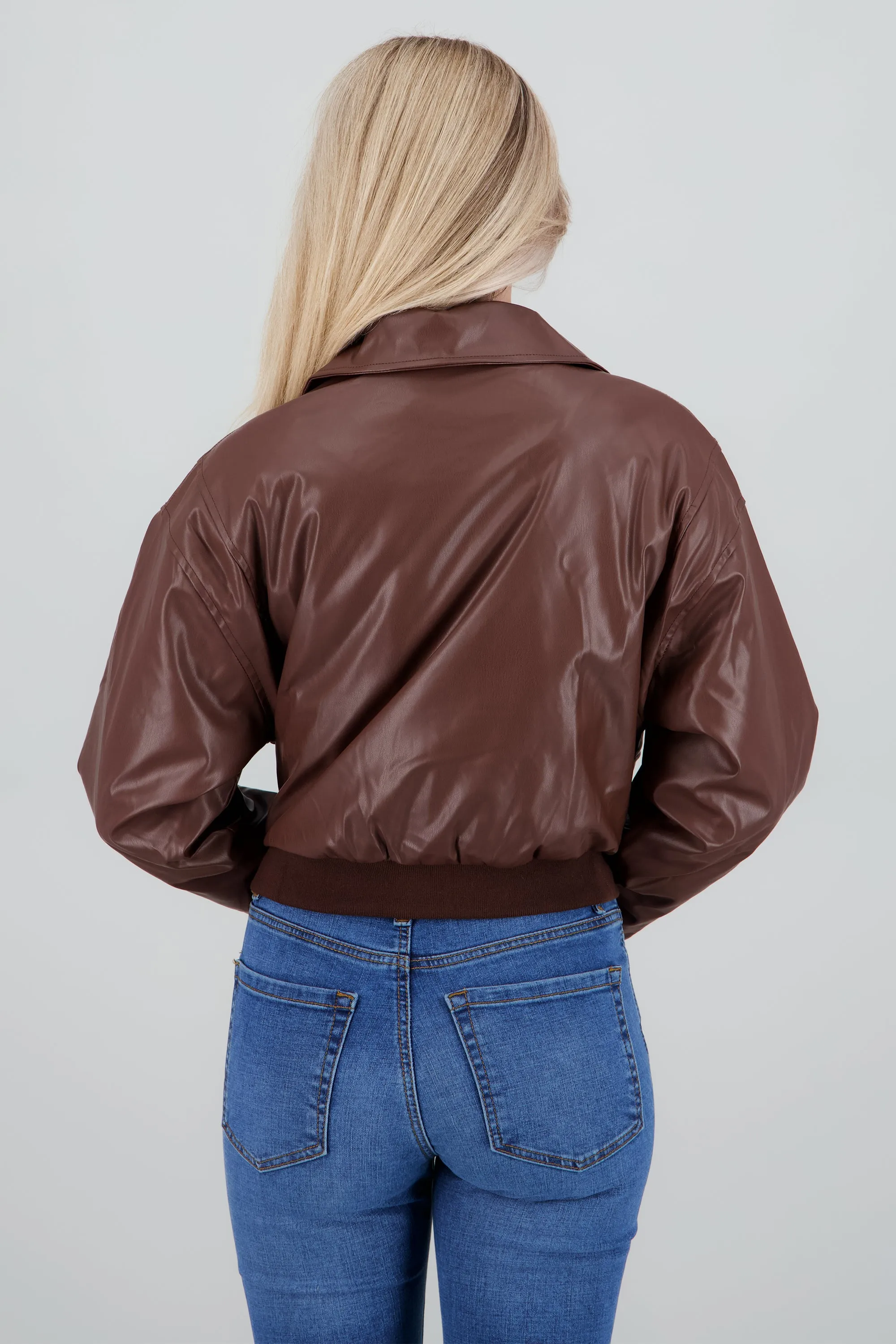 Chamarra PU detalle bolsas sold by Shasa product image thumbnail 4