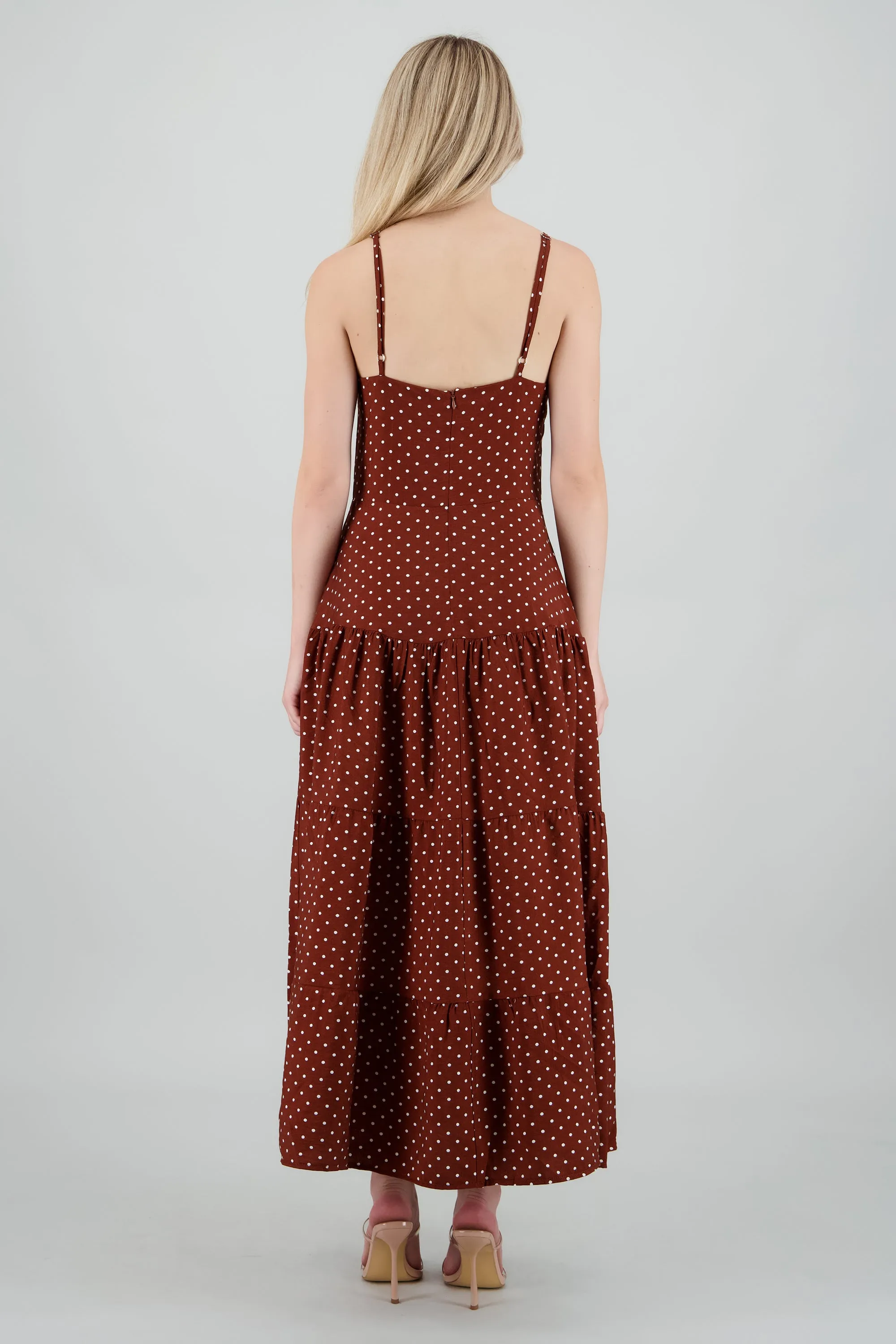 Vestido maxi estampado polka sold by Shasa product image thumbnail 4