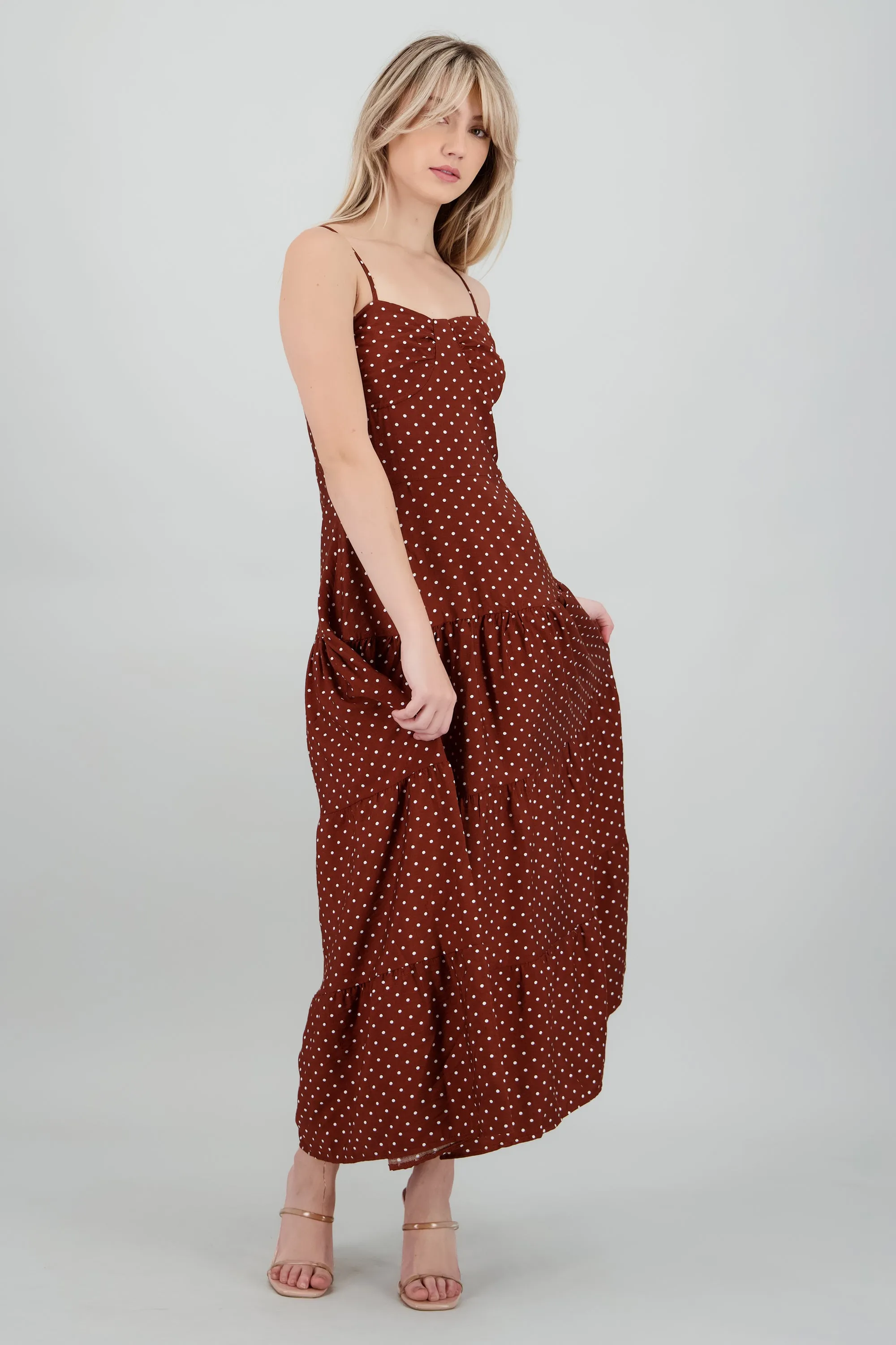 Vestido maxi estampado polka sold by Shasa product image thumbnail 2