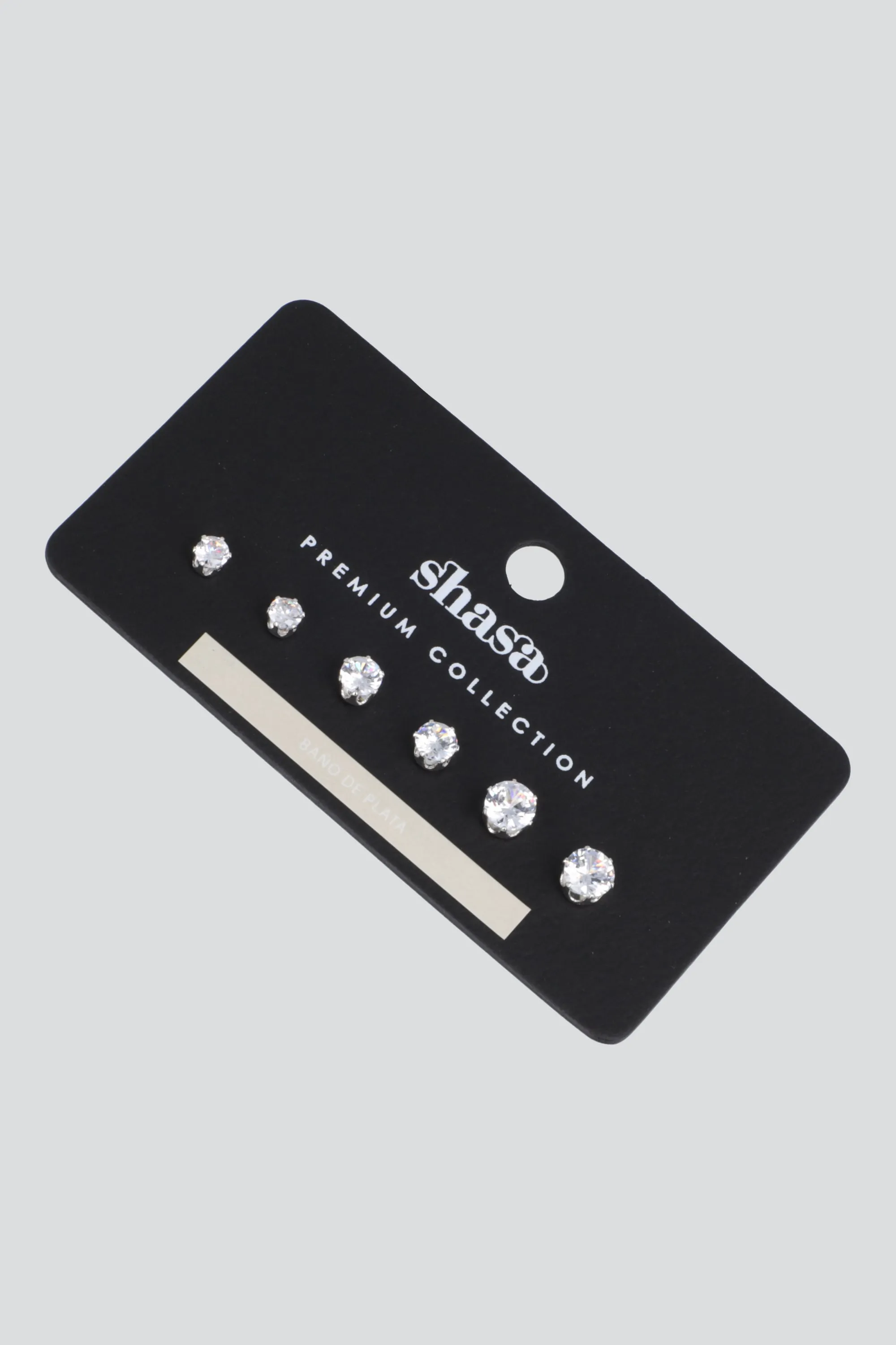 3 PR ARETES ZIRCONIA PQ sold by Shasa product image thumbnail 2