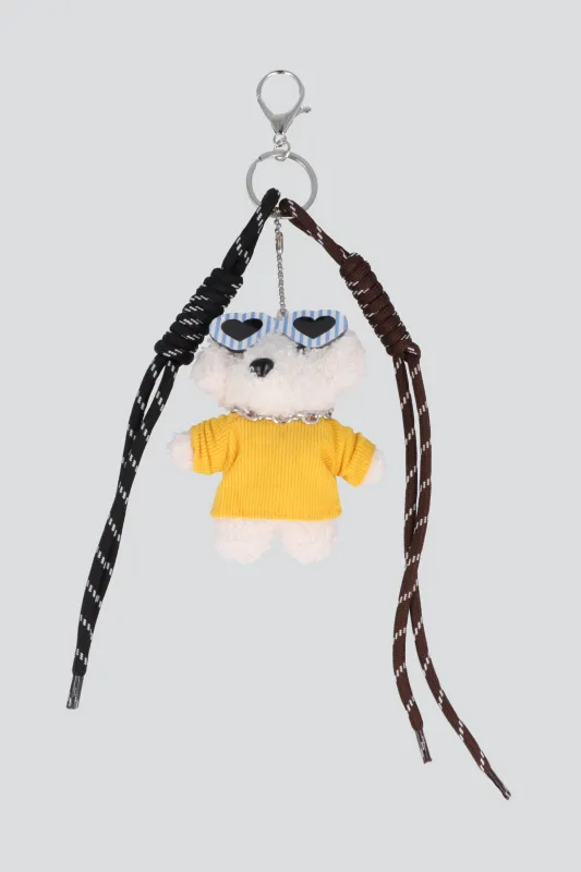 Llavero osito lentes corazon sold by Shasa