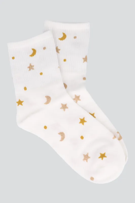 Calcetin print estrellas sold by Shasa