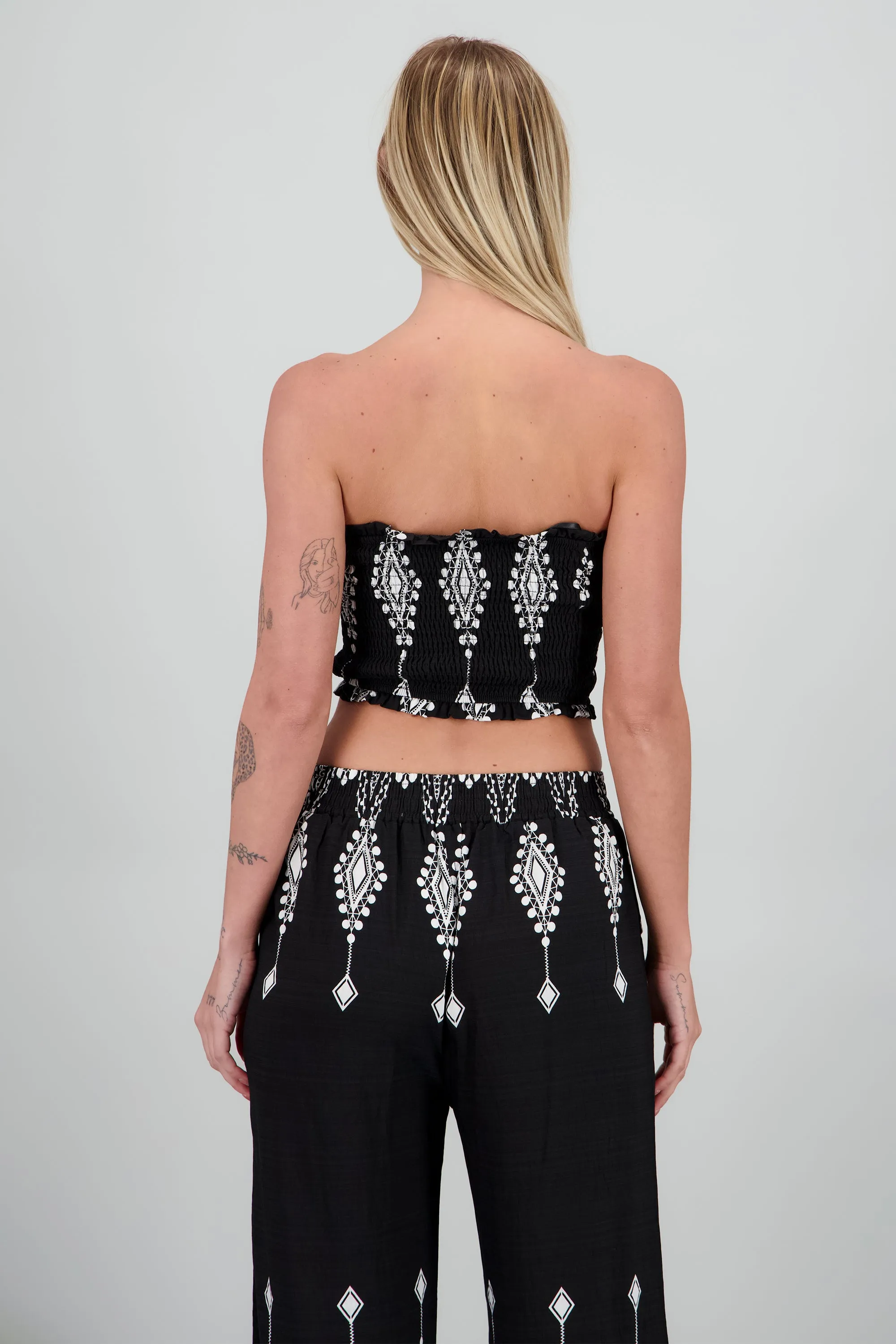 Top strapless con ligas estampado sold by Shasa product image thumbnail 4