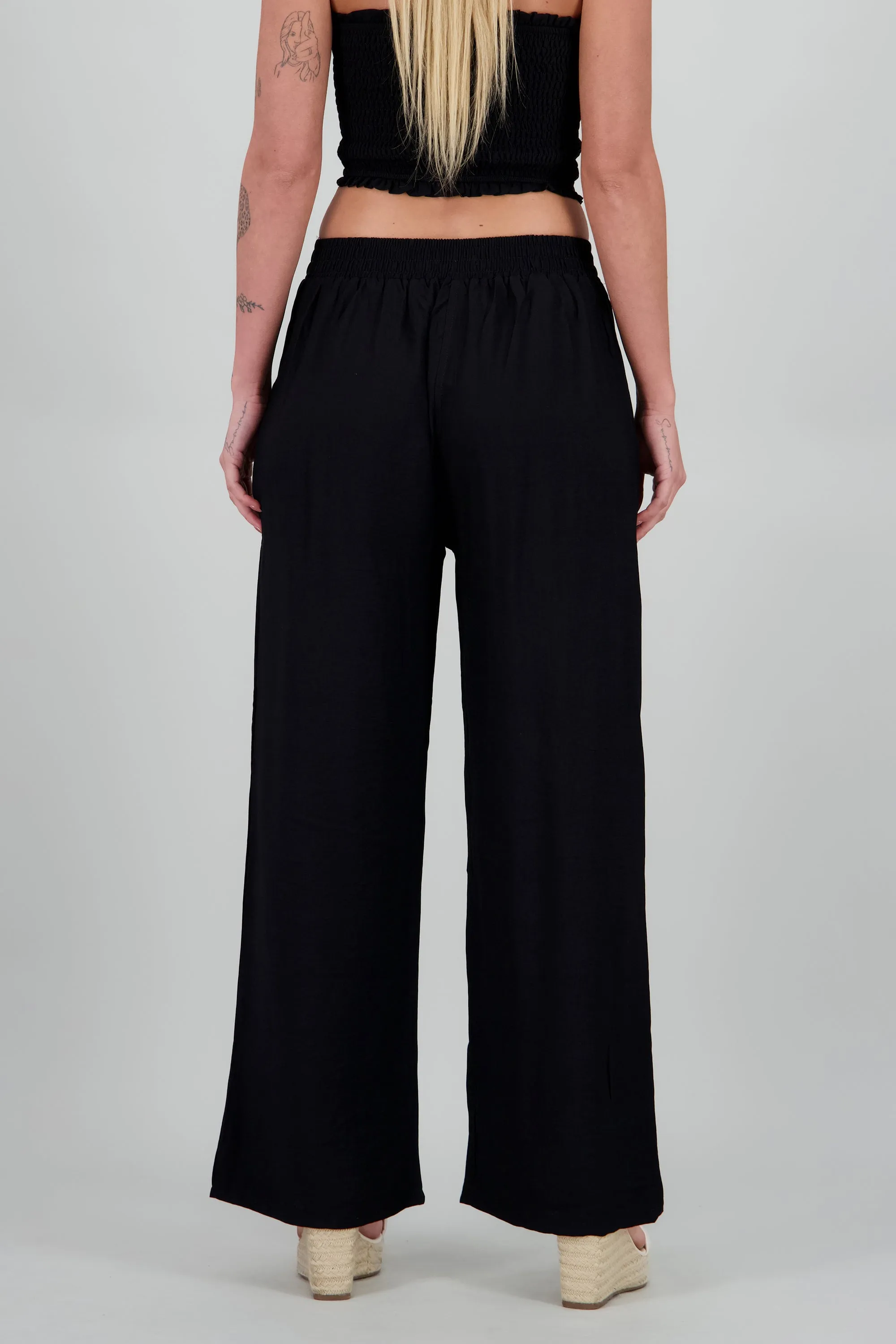 Pantalon amplio liso con resorte sold by Shasa product image thumbnail 4