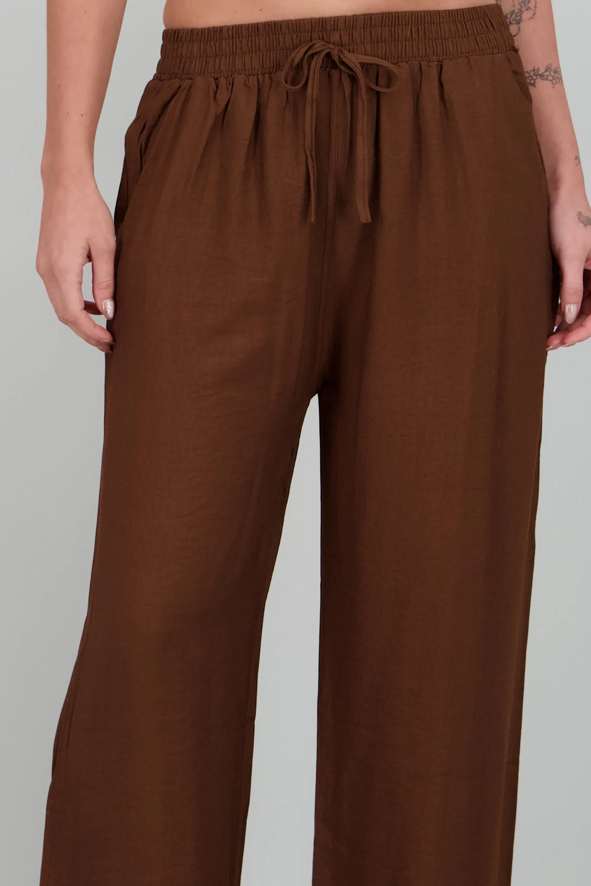 Pantalon amplio liso con resorte sold by Shasa product image thumbnail 5