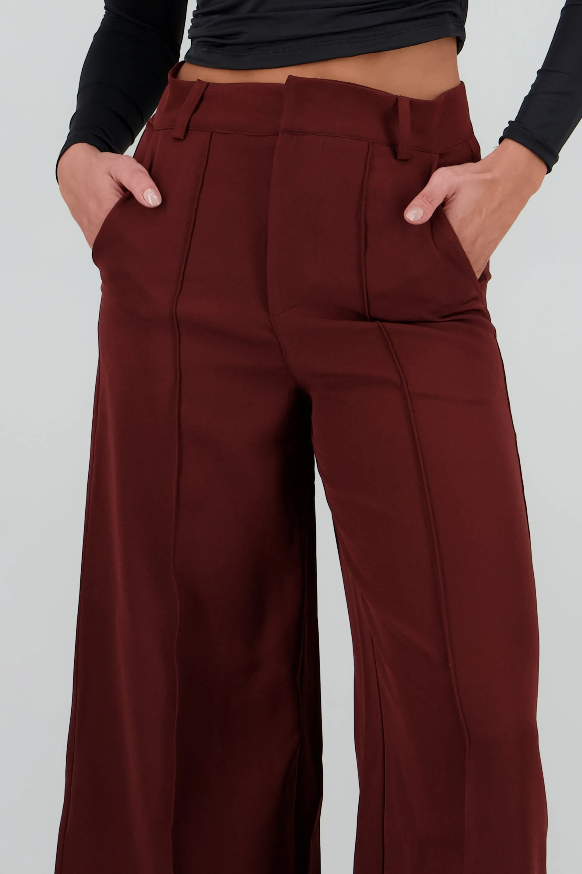 Pantalon amplio liso sold by Shasa product image thumbnail 5