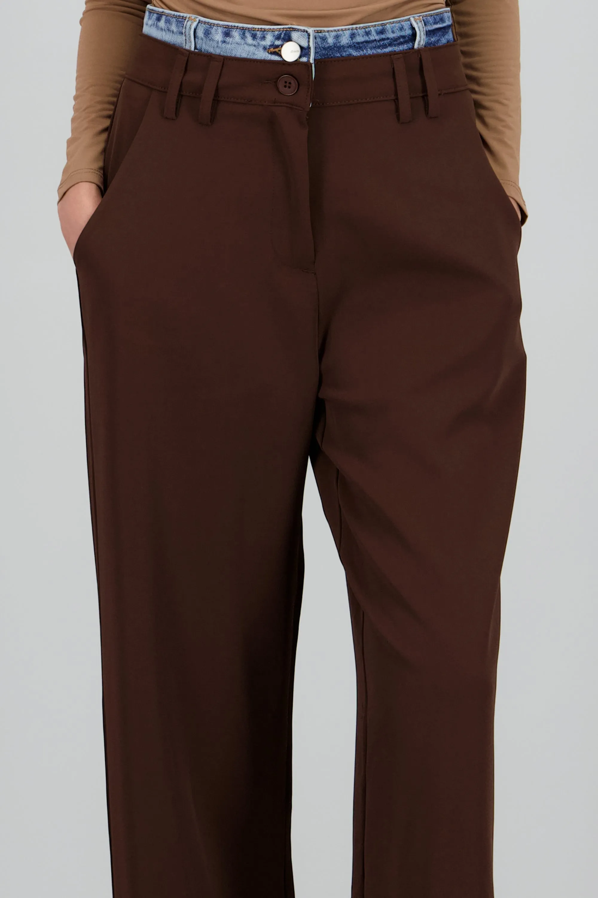Pantalon liso doble pretina sold by Shasa product image thumbnail 5