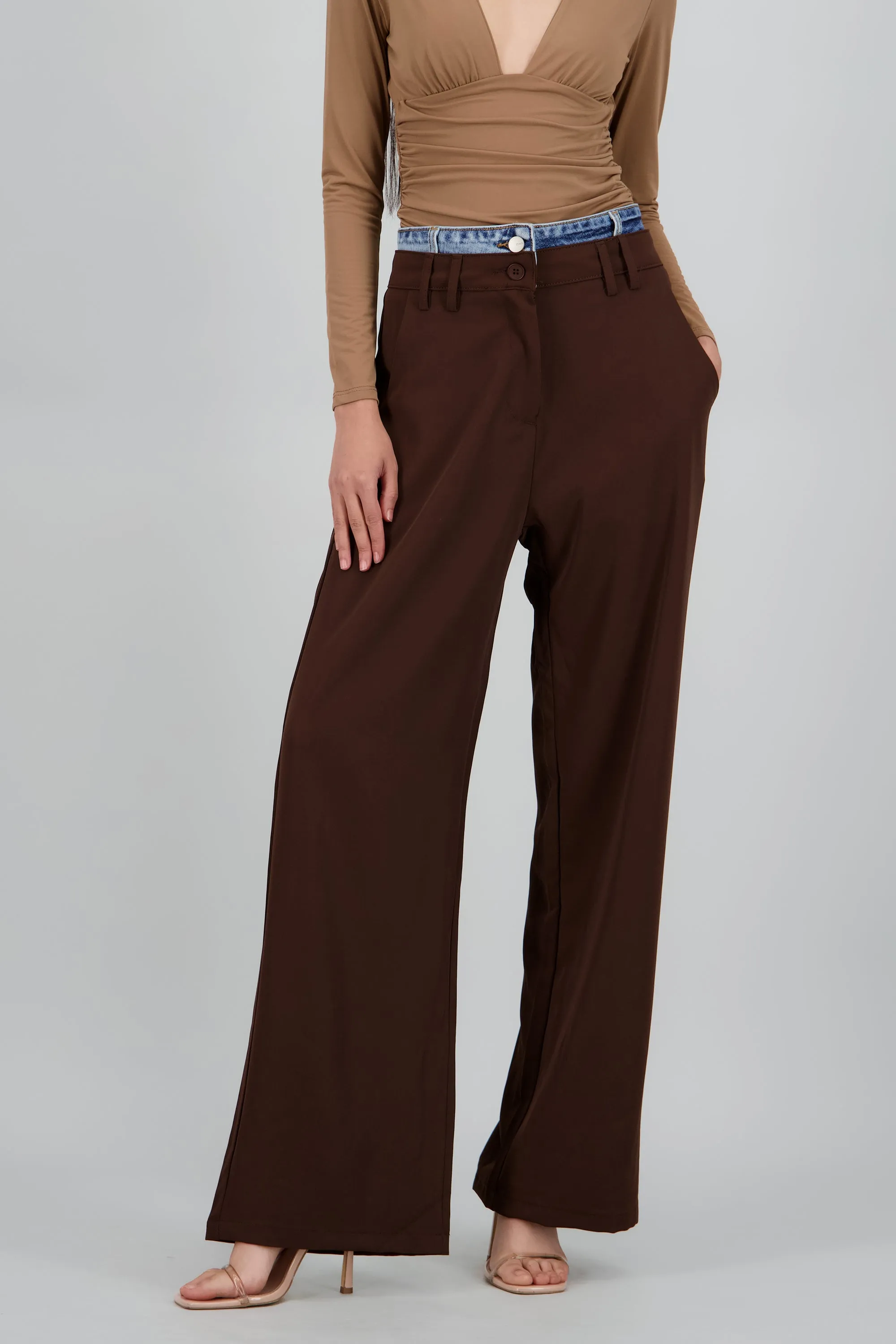 Pantalon liso doble pretina sold by Shasa product image thumbnail 2