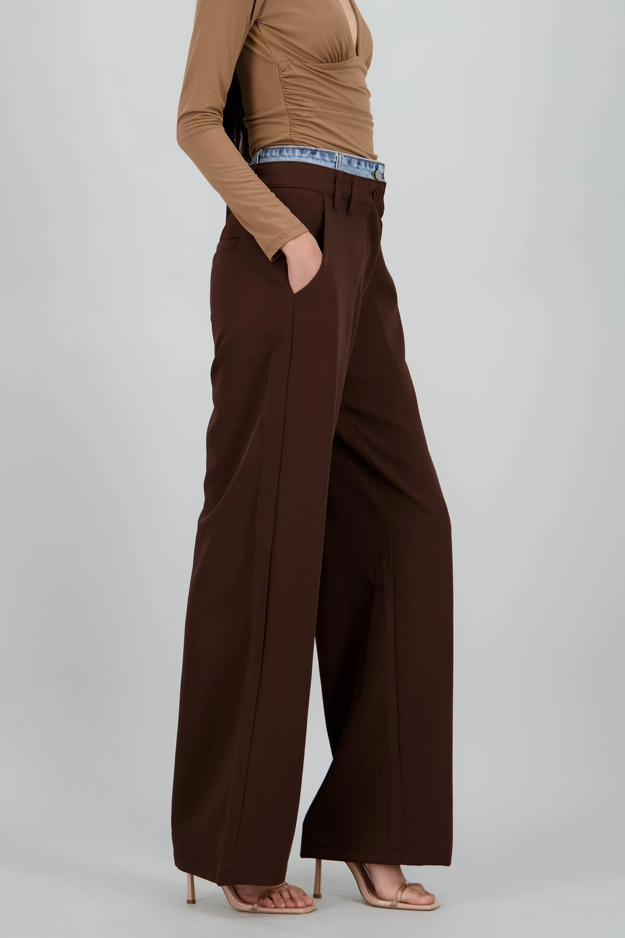 Pantalon liso doble pretina sold by Shasa product image thumbnail 3
