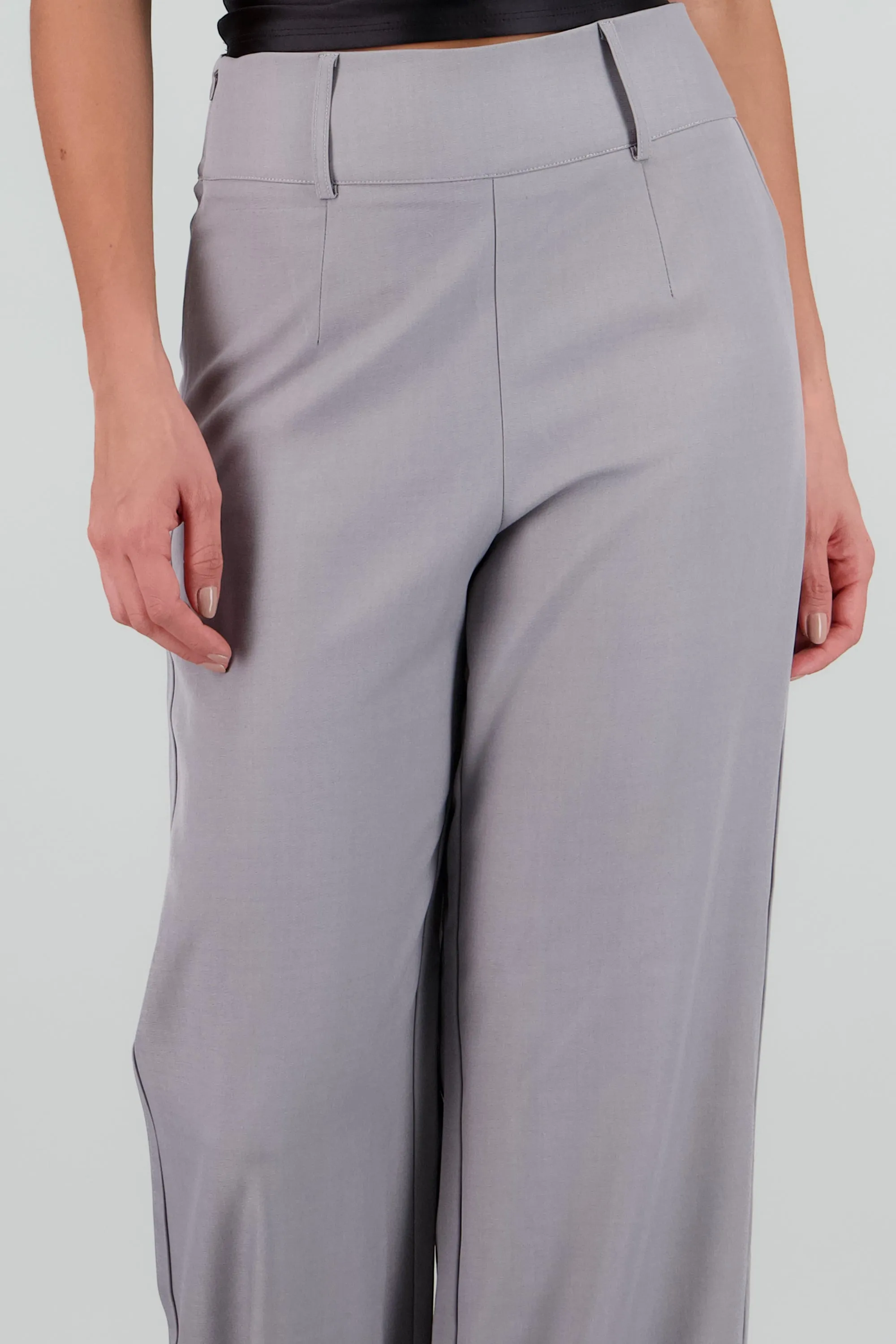 Pantalon flare liso detalle pretina ancha sold by Shasa product image thumbnail 5