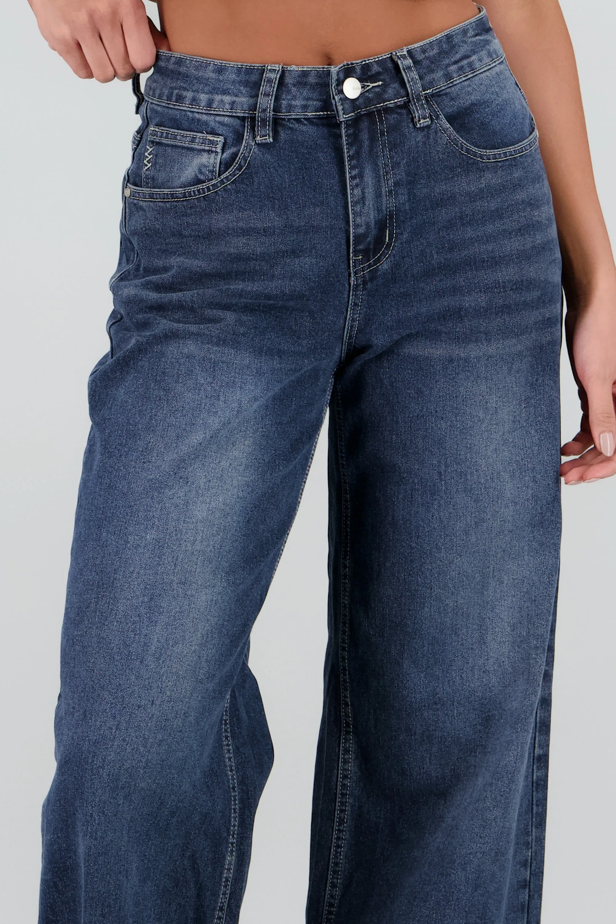 Jeans straight desgaste sold by Shasa product image thumbnail 5