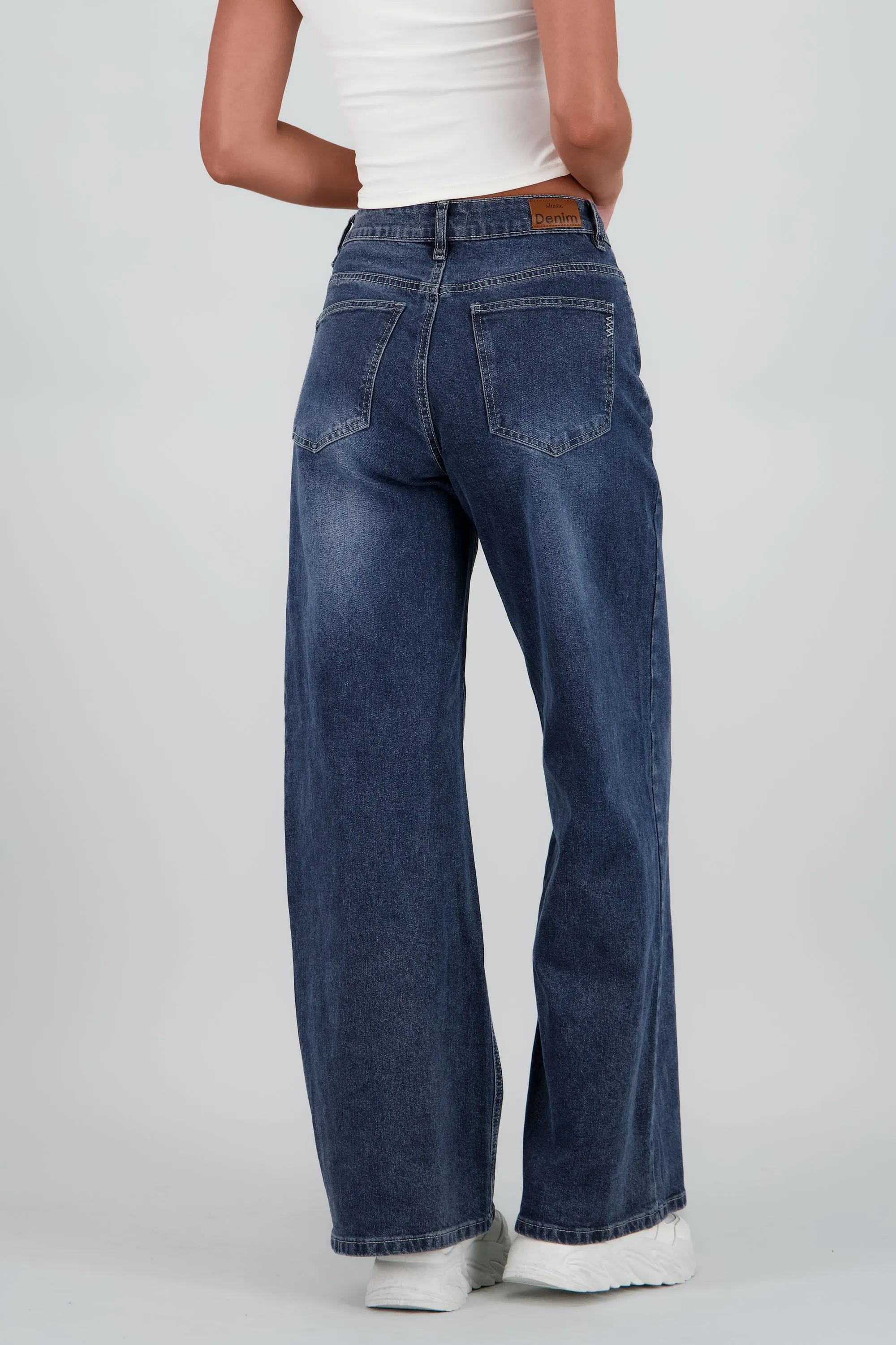 Jeans straight desgaste sold by Shasa product image thumbnail 4