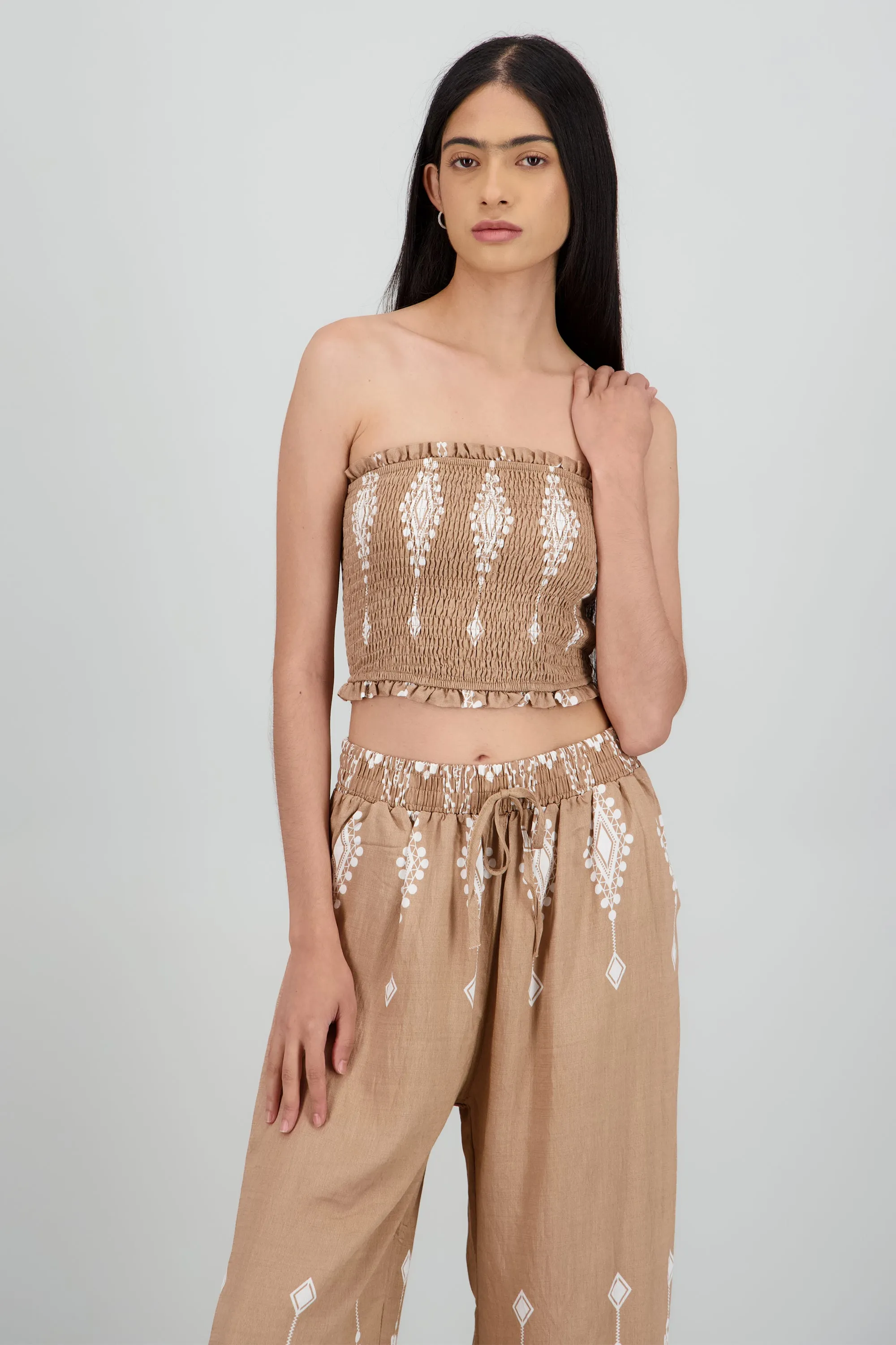 Top strapless con ligas estampado sold by Shasa product image thumbnail 2