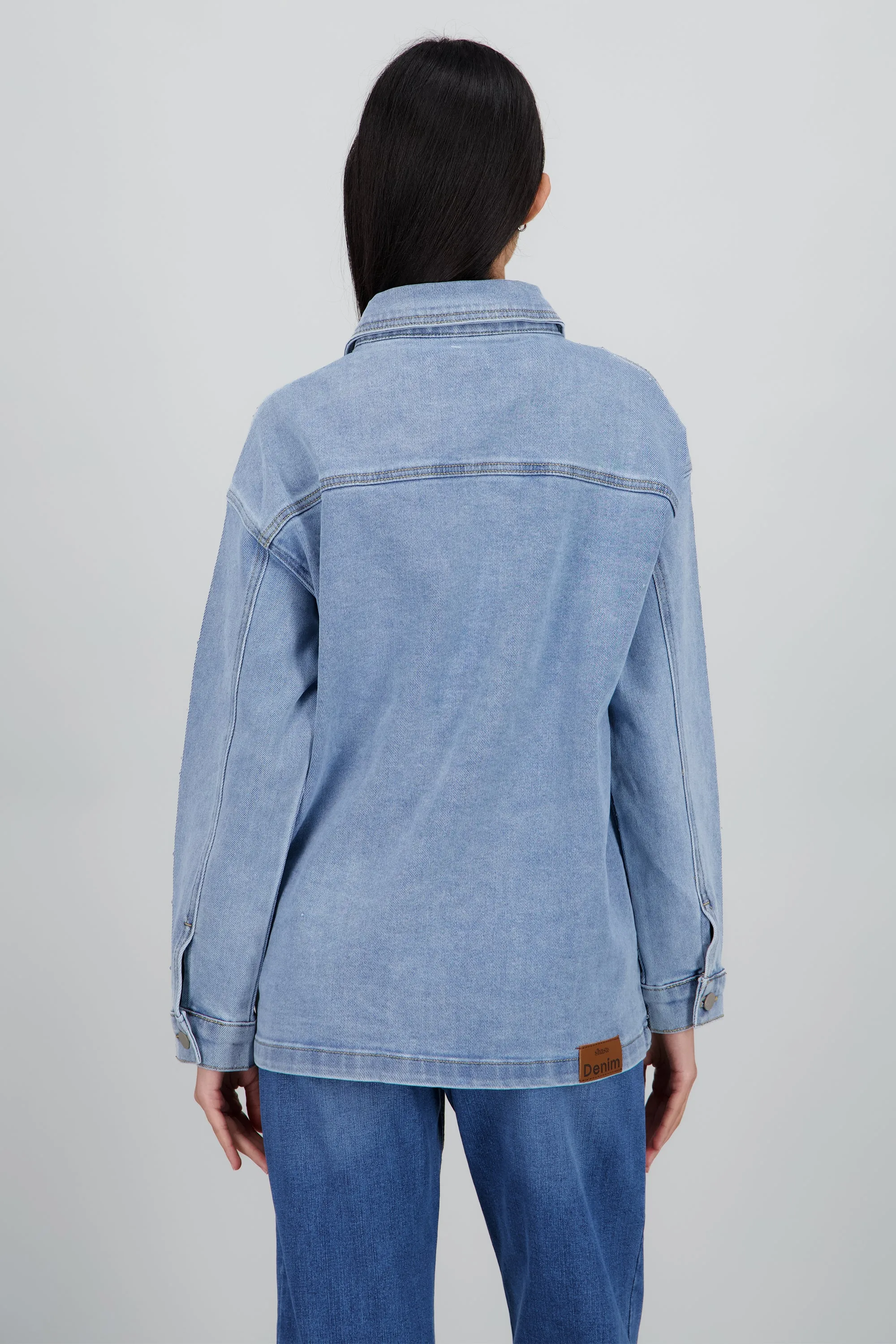 Chamarra oversize brillo gota sold by Shasa product image thumbnail 4