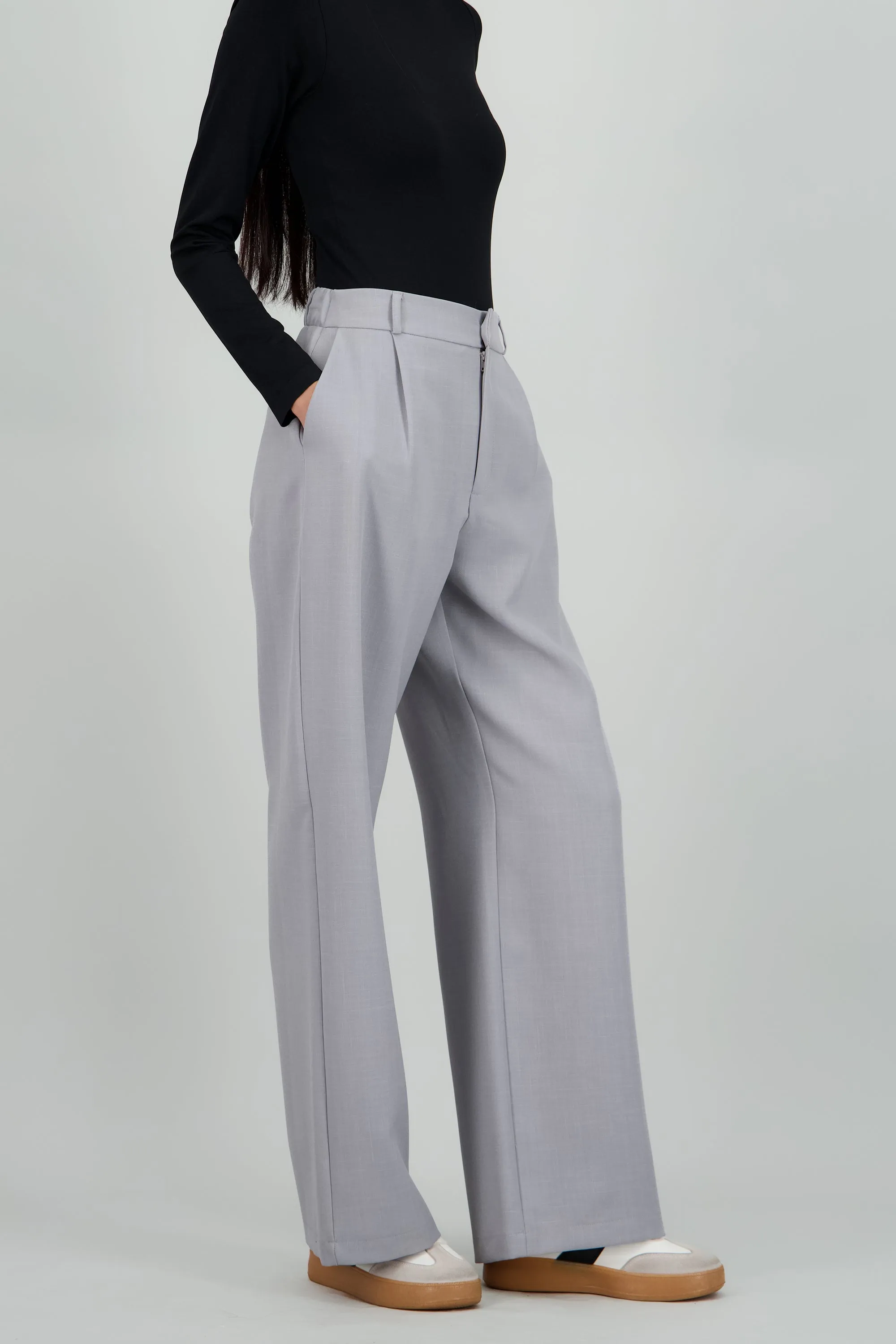 Pantalon liso recto detalle pinza sold by Shasa product image thumbnail 3