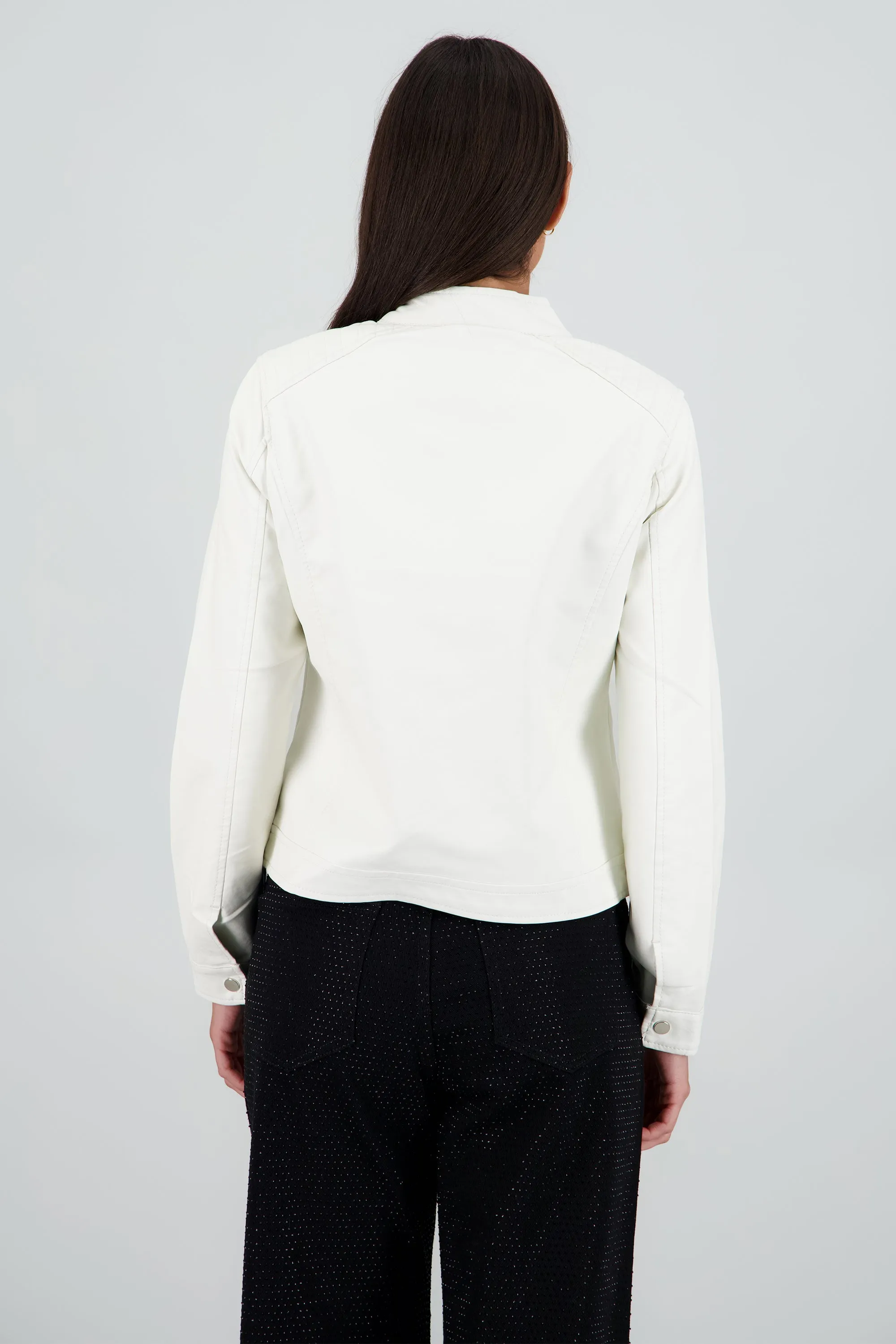 Chamarra corta efecto piel sold by Shasa product image thumbnail 4